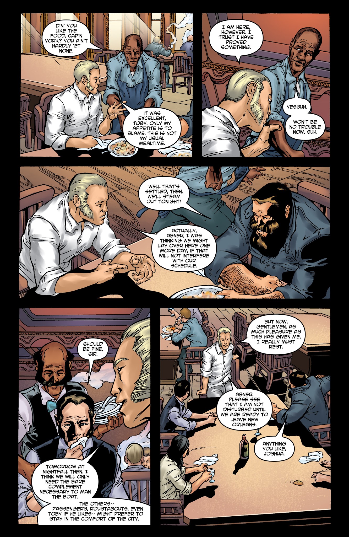 Read online George R.R. Martin's Fevre Dream comic -  Issue #4 - 17