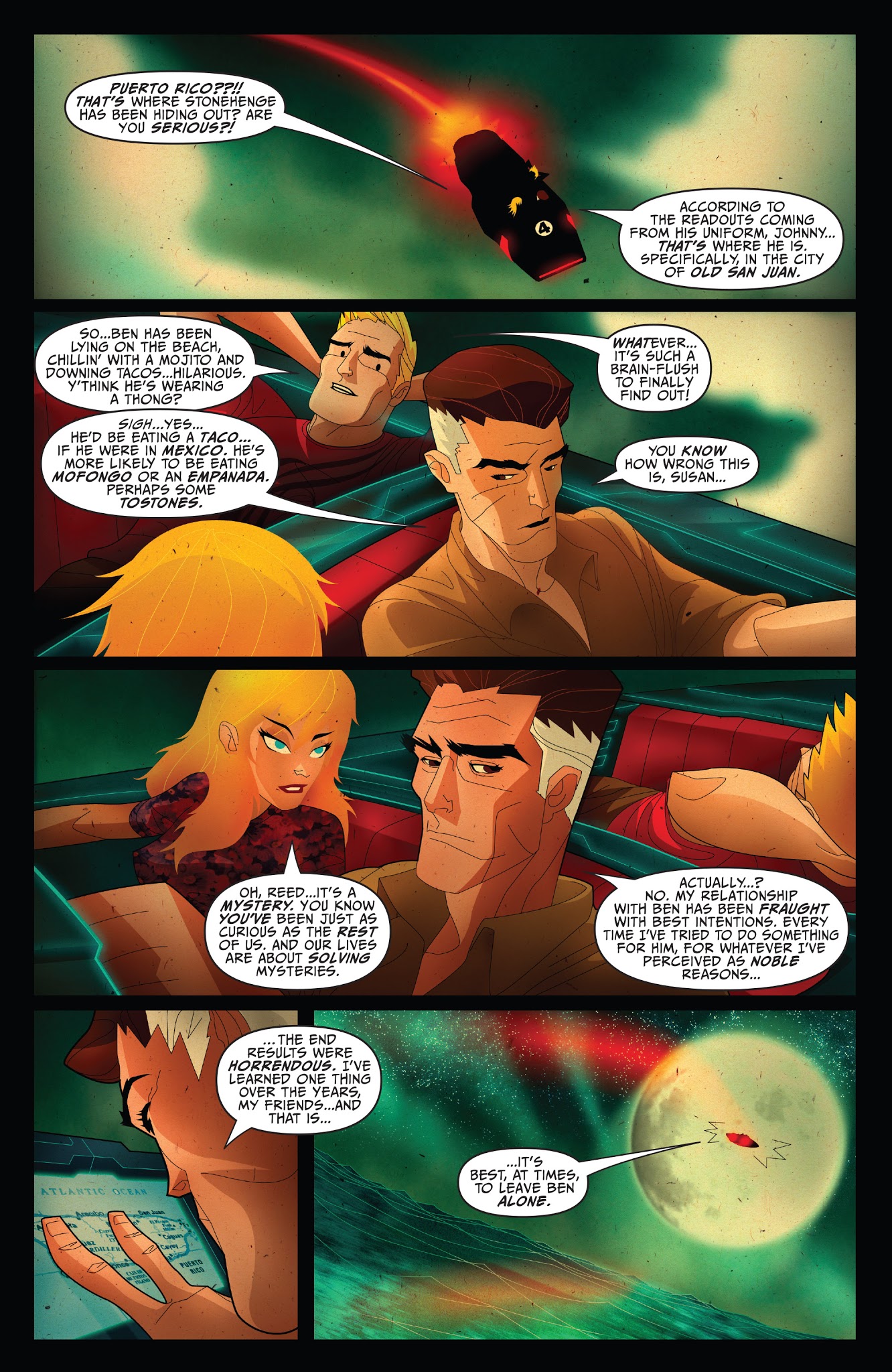 Read online Fantastic Four: ¡Isla De La Muerte! comic -  Issue # Full - 9