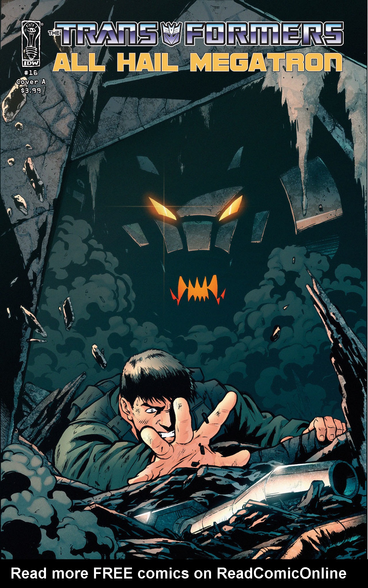 Read online The Transformers: All Hail Megatron comic -  Issue #16 - 1