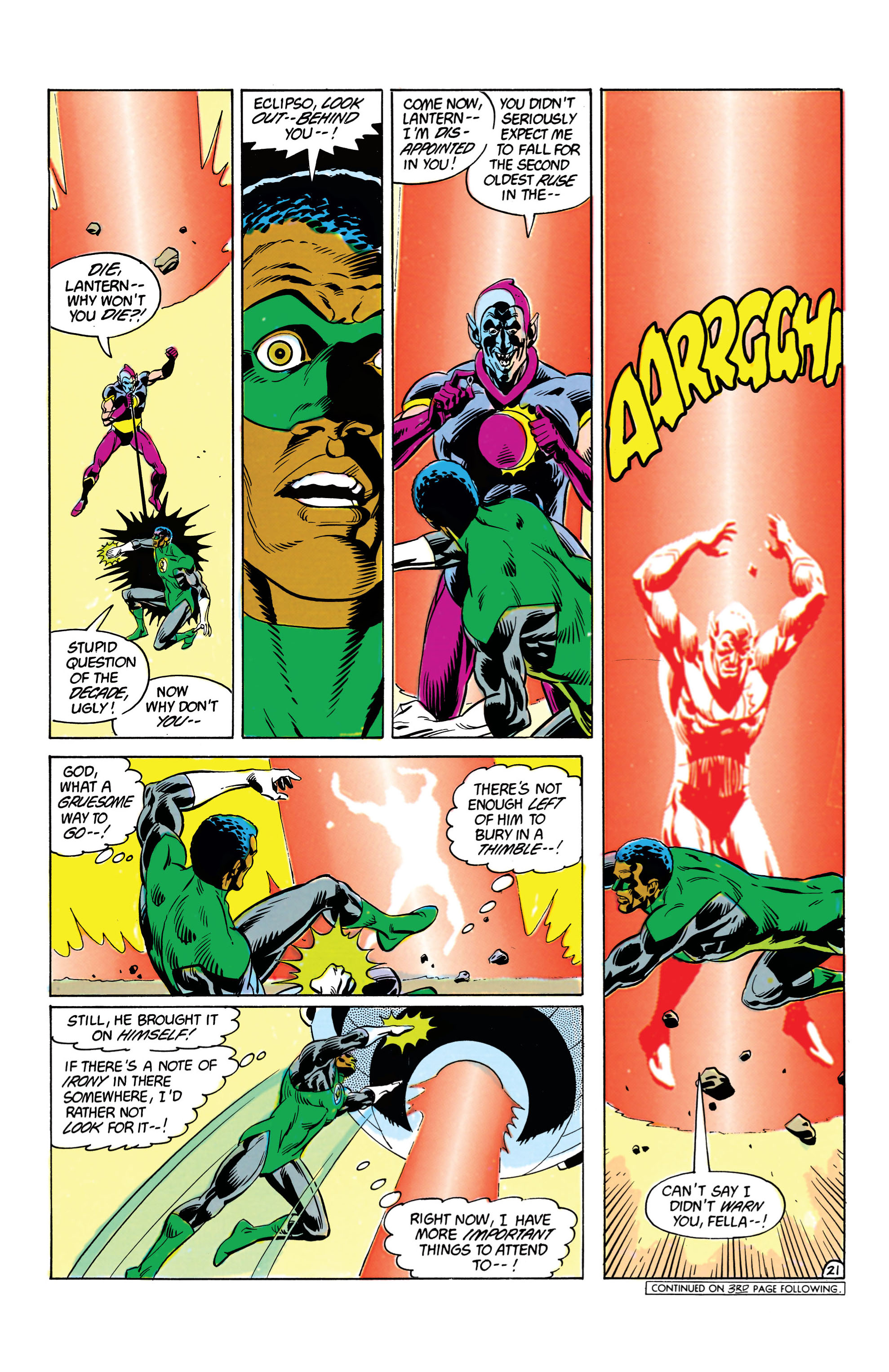 Green Lantern (1960) Issue #186 #189 - English 22