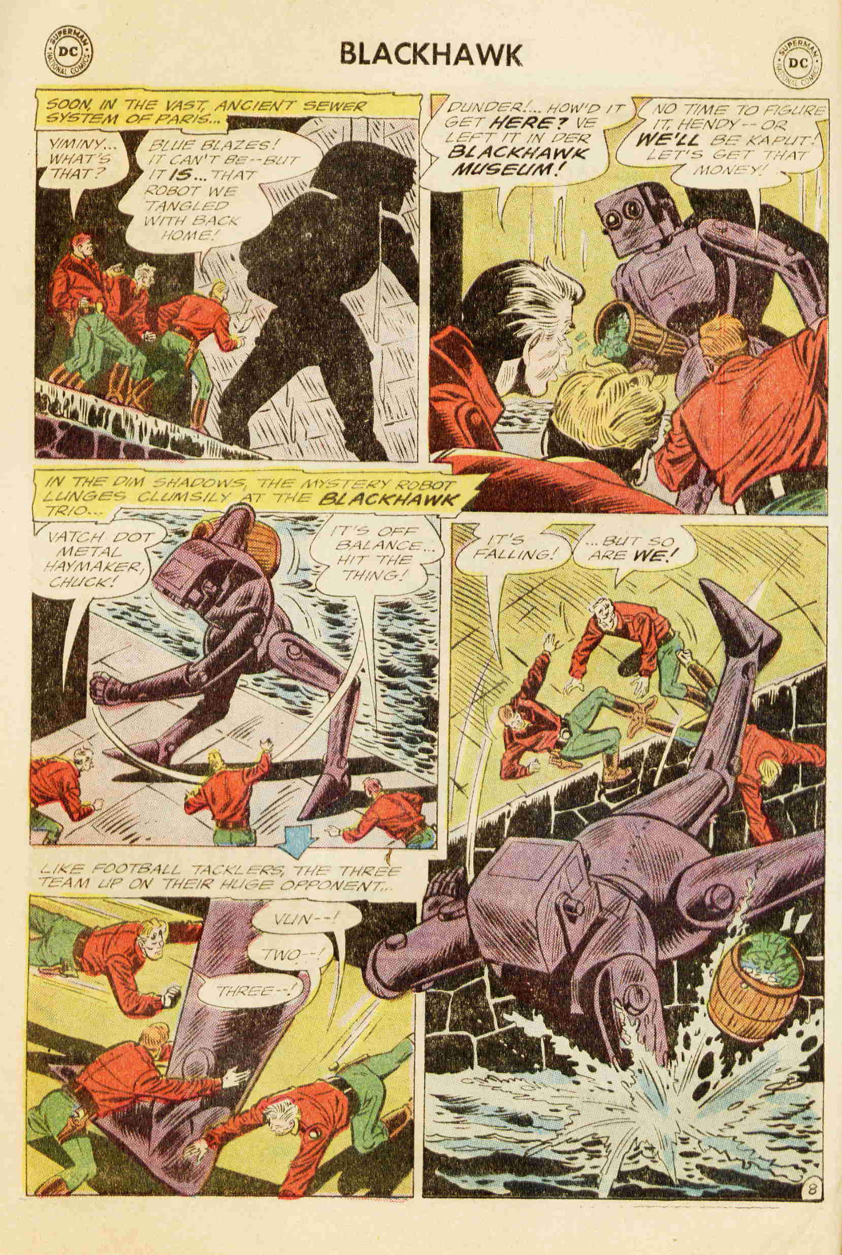 Read online Blackhawk (1957) comic -  Issue #207 - 10