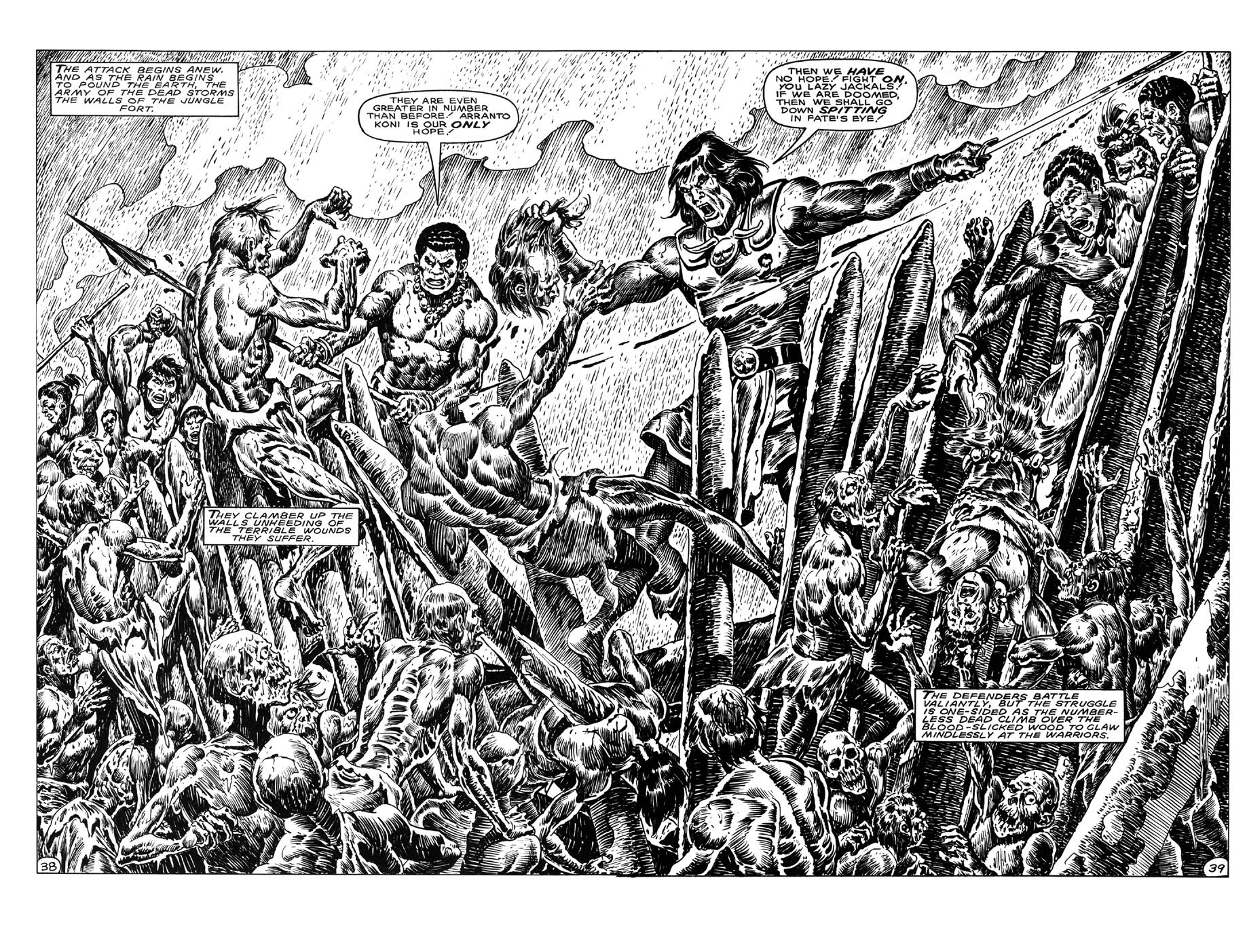 Read online The Savage Sword Of Conan comic -  Issue #150 - 40