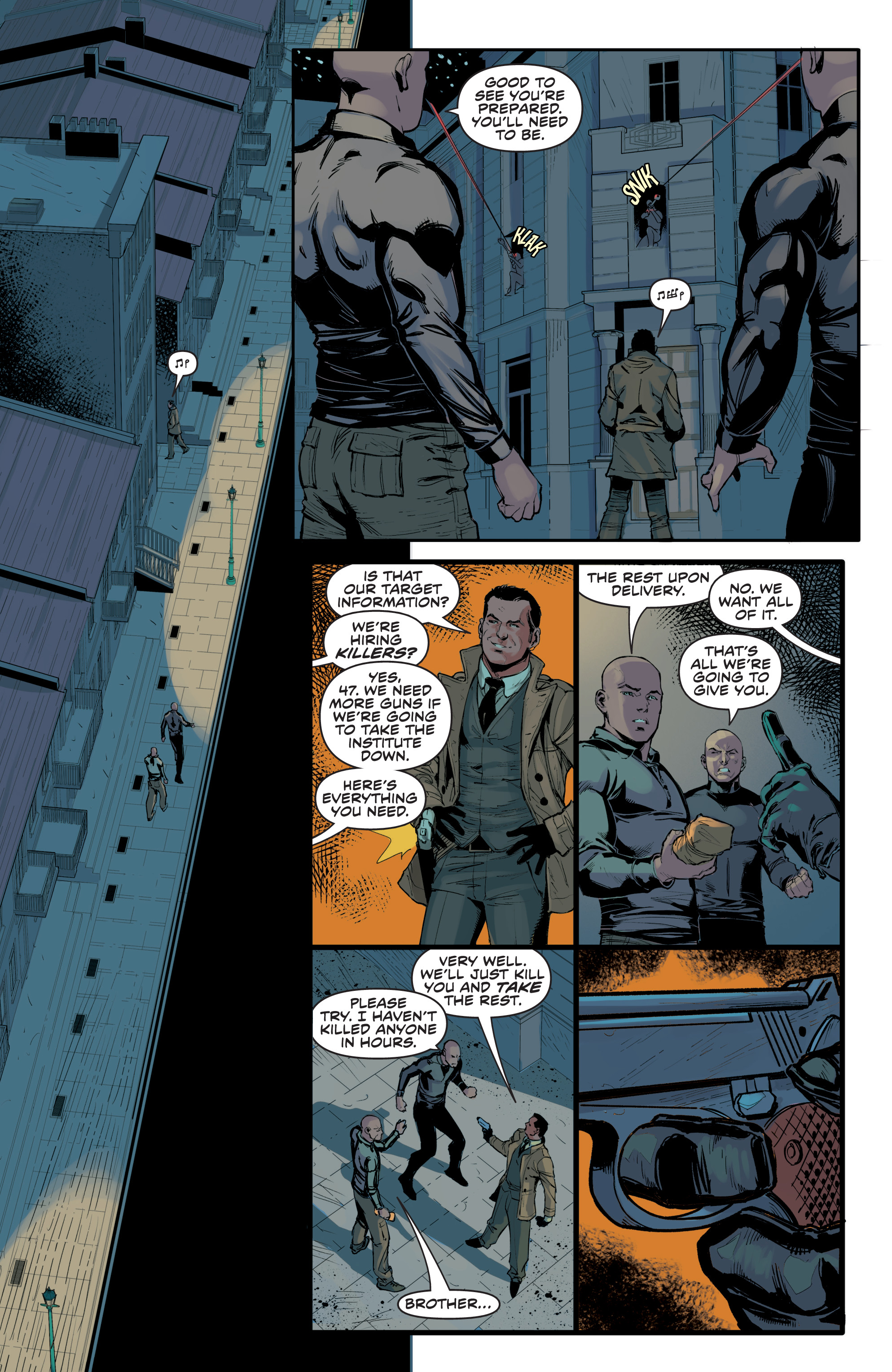 Read online Agent 47: Birth of the Hitman comic -  Issue # _TPB 1 (Part 1) - 47