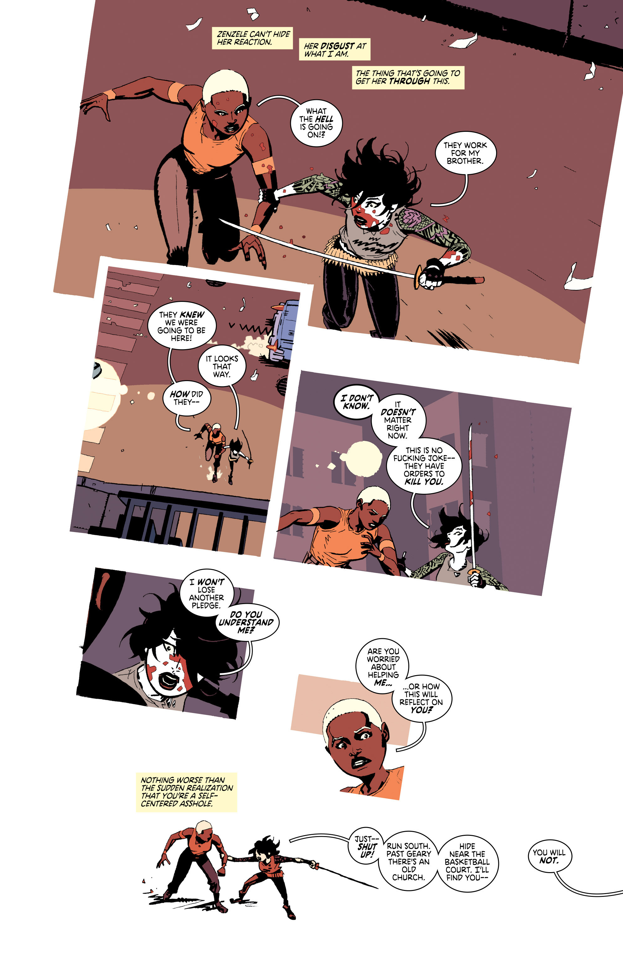 Read online Deadly Class comic -  Issue #25 - 7