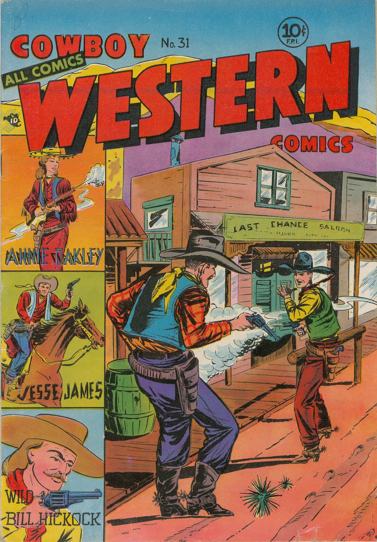 Read online Cowboy Western Comics (1948) comic -  Issue #31 - 1