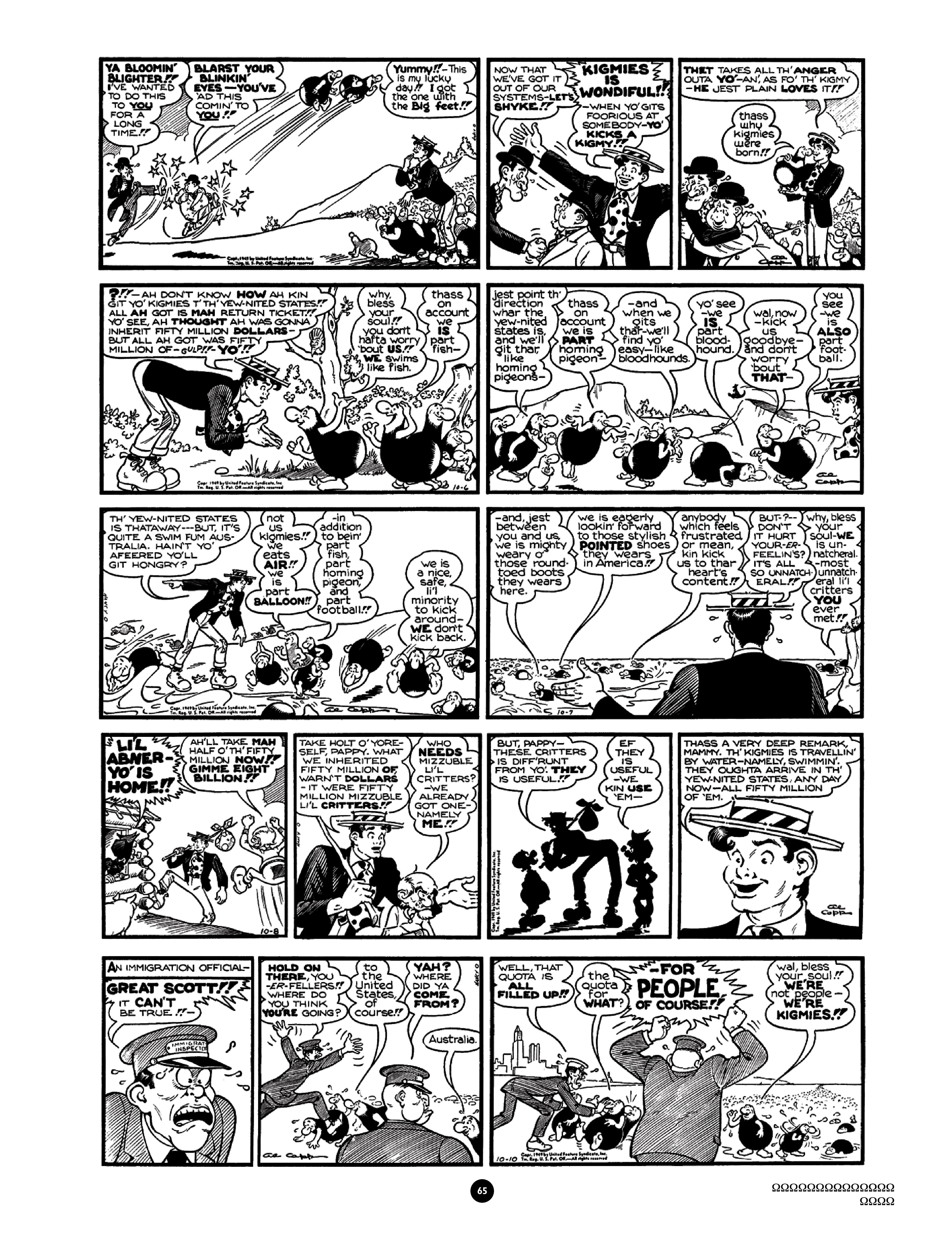 Read online Al Capp's Li'l Abner Complete Daily & Color Sunday Comics comic -  Issue # TPB 8 (Part 1) - 68