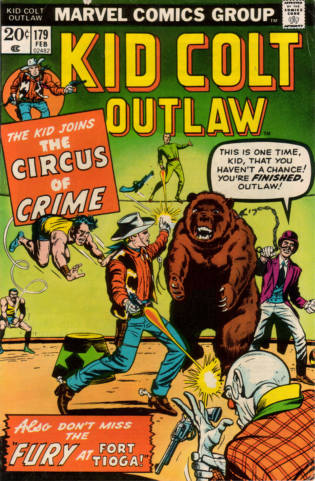 Read online Kid Colt Outlaw comic -  Issue #179 - 1