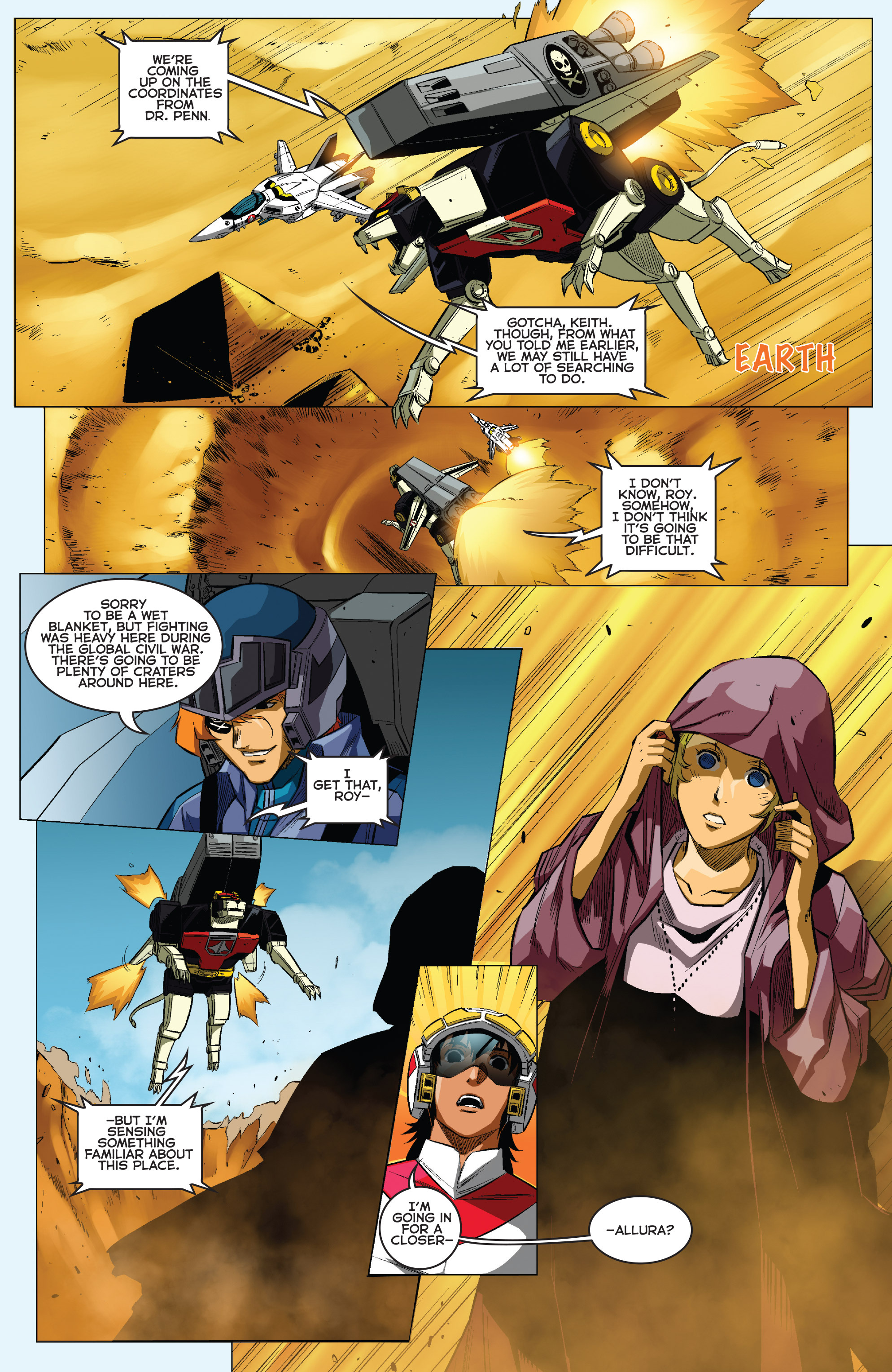 Read online Robotech/Voltron comic -  Issue #5 - 5