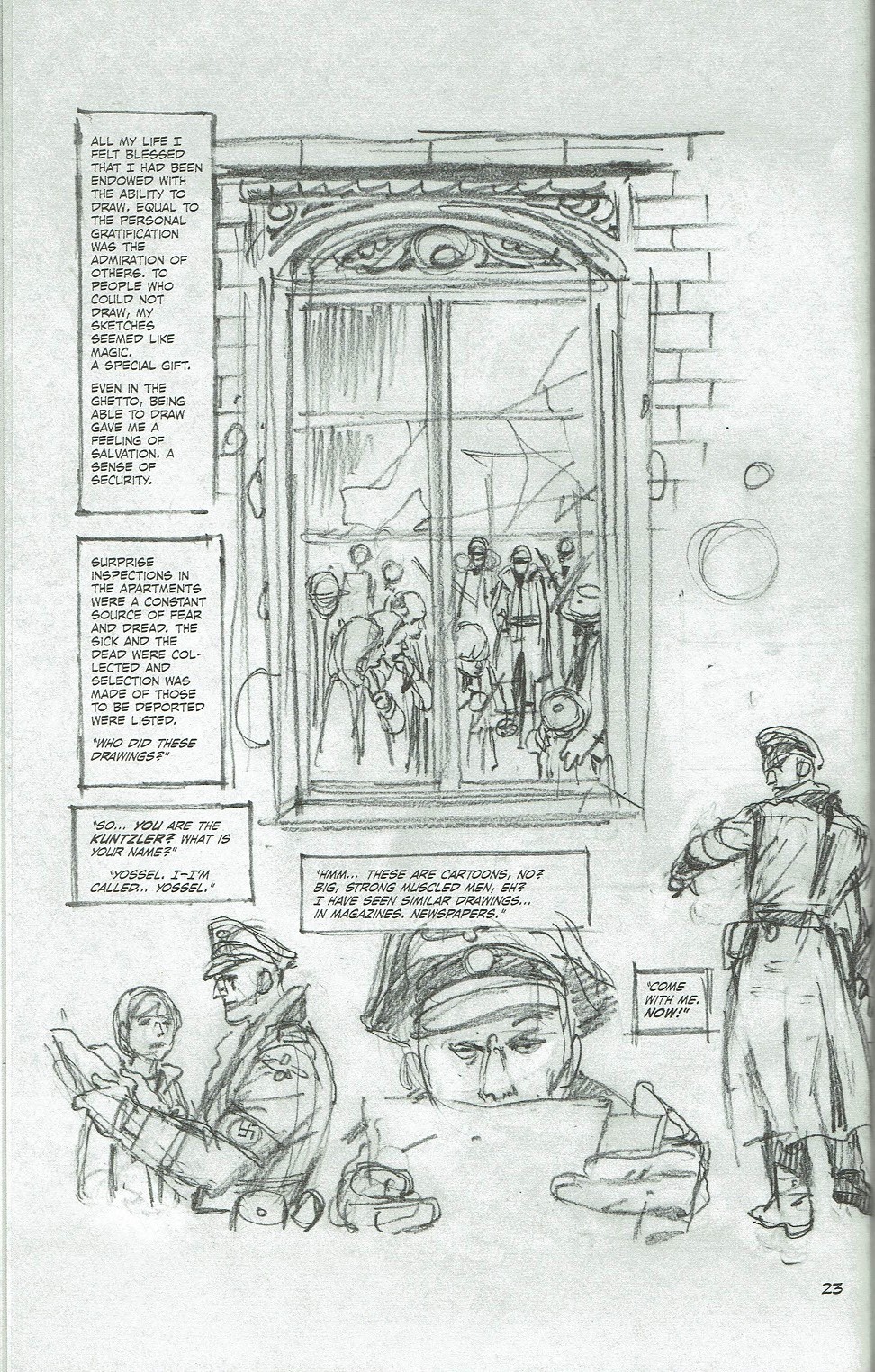 Read online Yossel: April 19, 1943 comic -  Issue # TPB - 32
