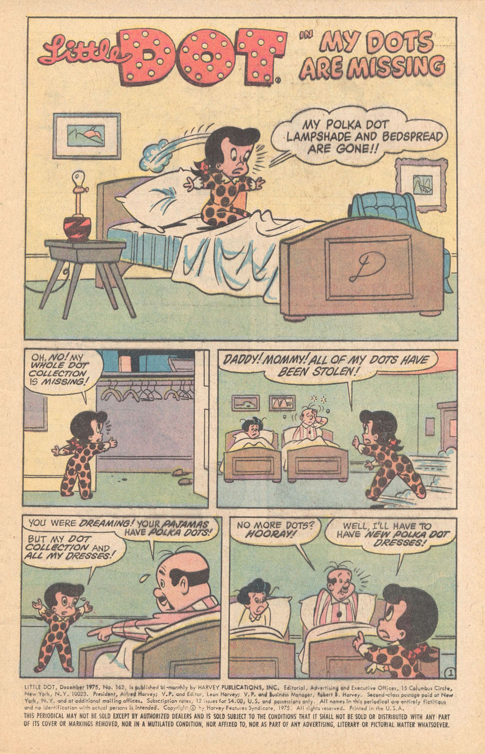 Read online Little Dot (1953) comic -  Issue #162 - 4