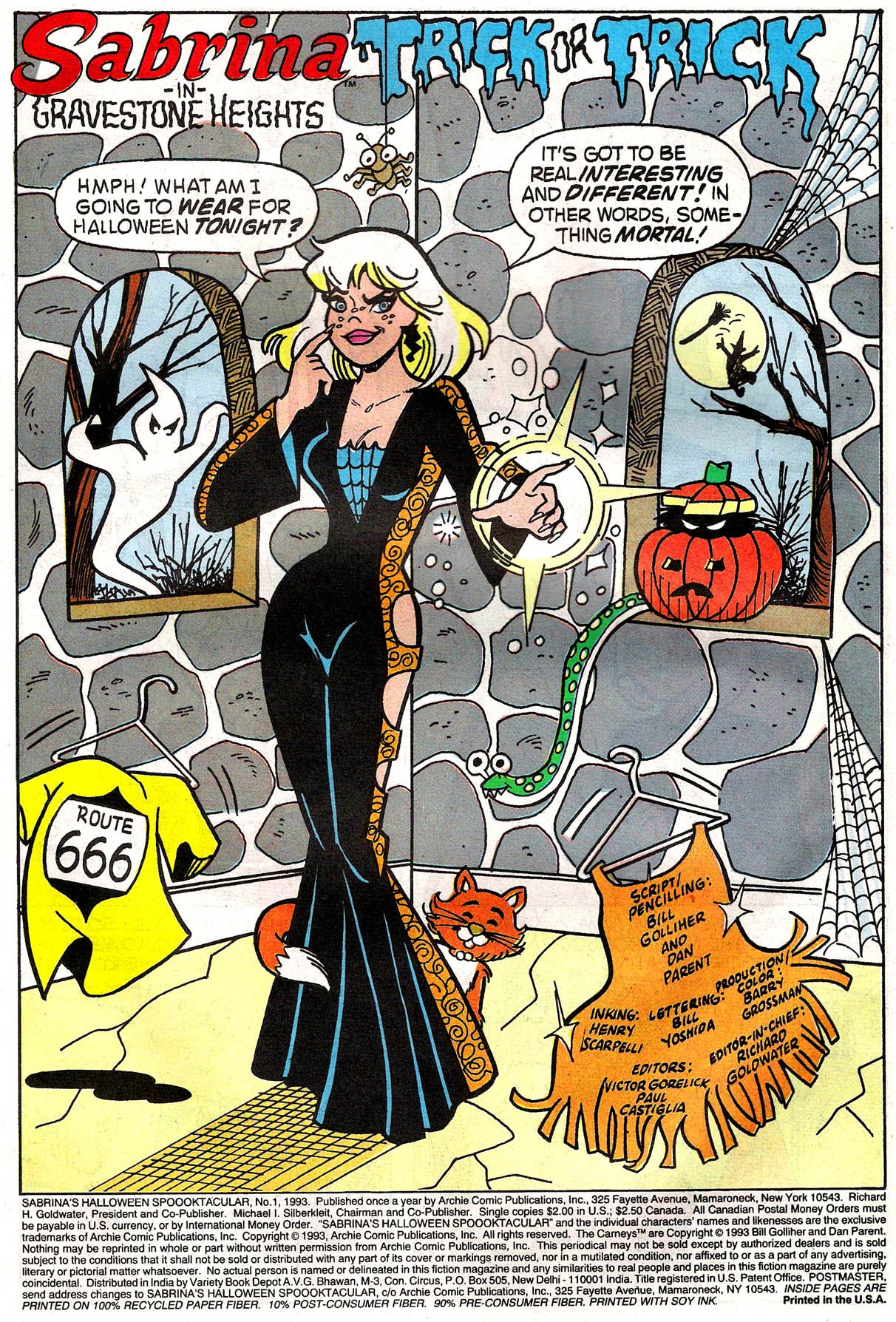 Read online Sabrina's Holiday Spectacular comic -  Issue #1 - 3