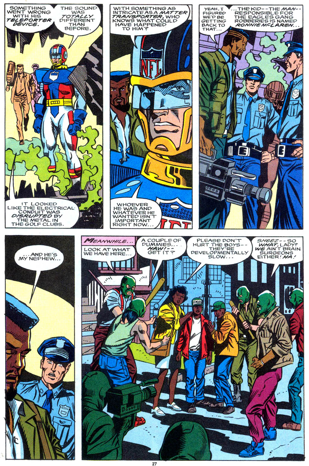 Read online NFL SuperPro comic -  Issue #3 - 20