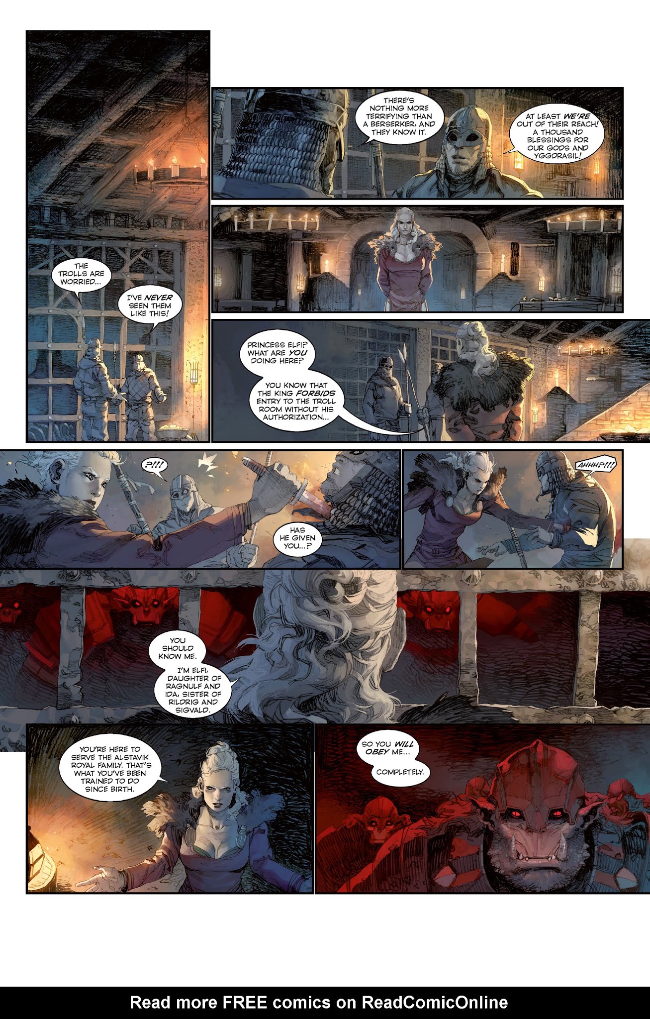 Read online Konungar: War of Crowns comic -  Issue #3 - 33