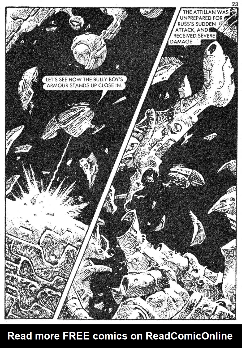 Read online Starblazer comic -  Issue #87 - 23