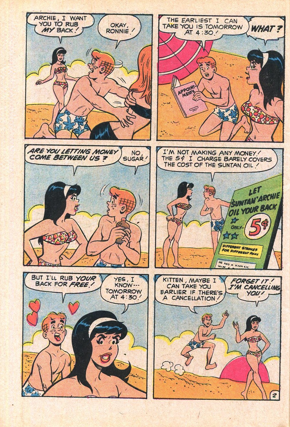 Read online Archie's TV Laugh-Out comic -  Issue #9 - 46
