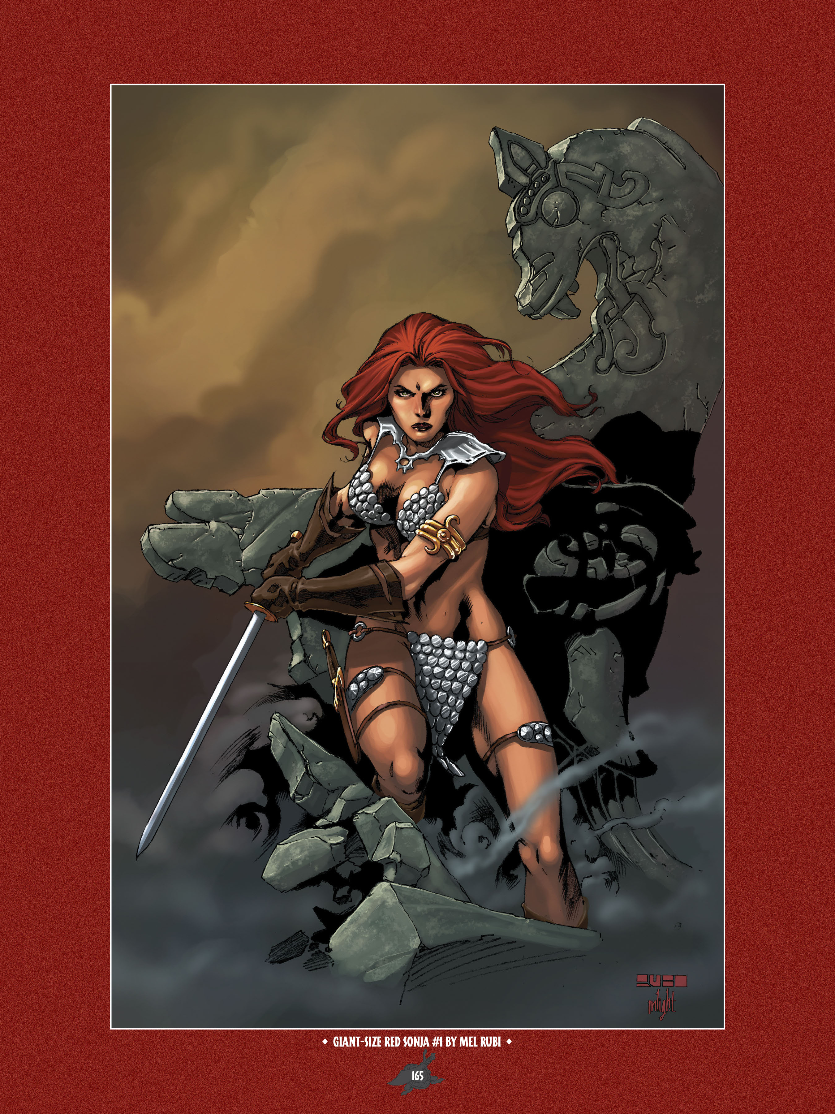 Read online The Art of Red Sonja comic -  Issue # TPB 1 (Part 2) - 58