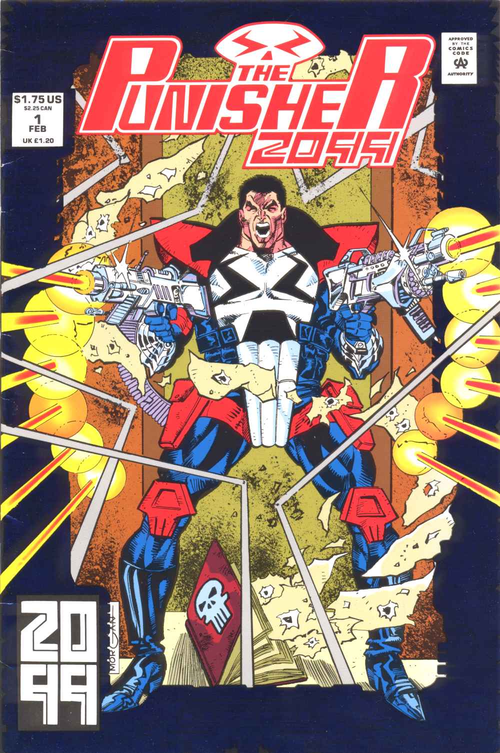 Read online Punisher 2099 comic -  Issue #1 - 2