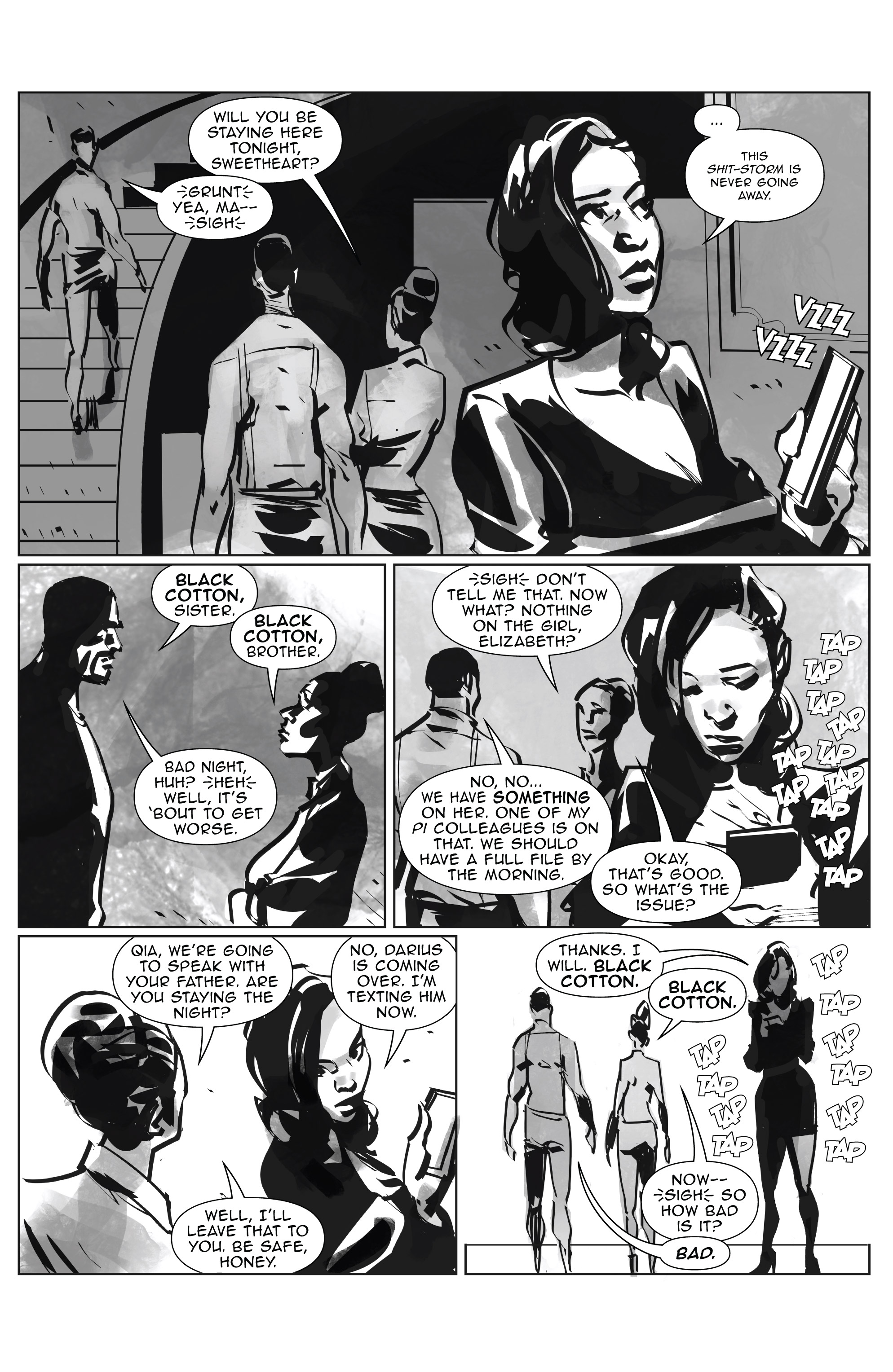 Read online Black Cotton comic -  Issue #3 - 19