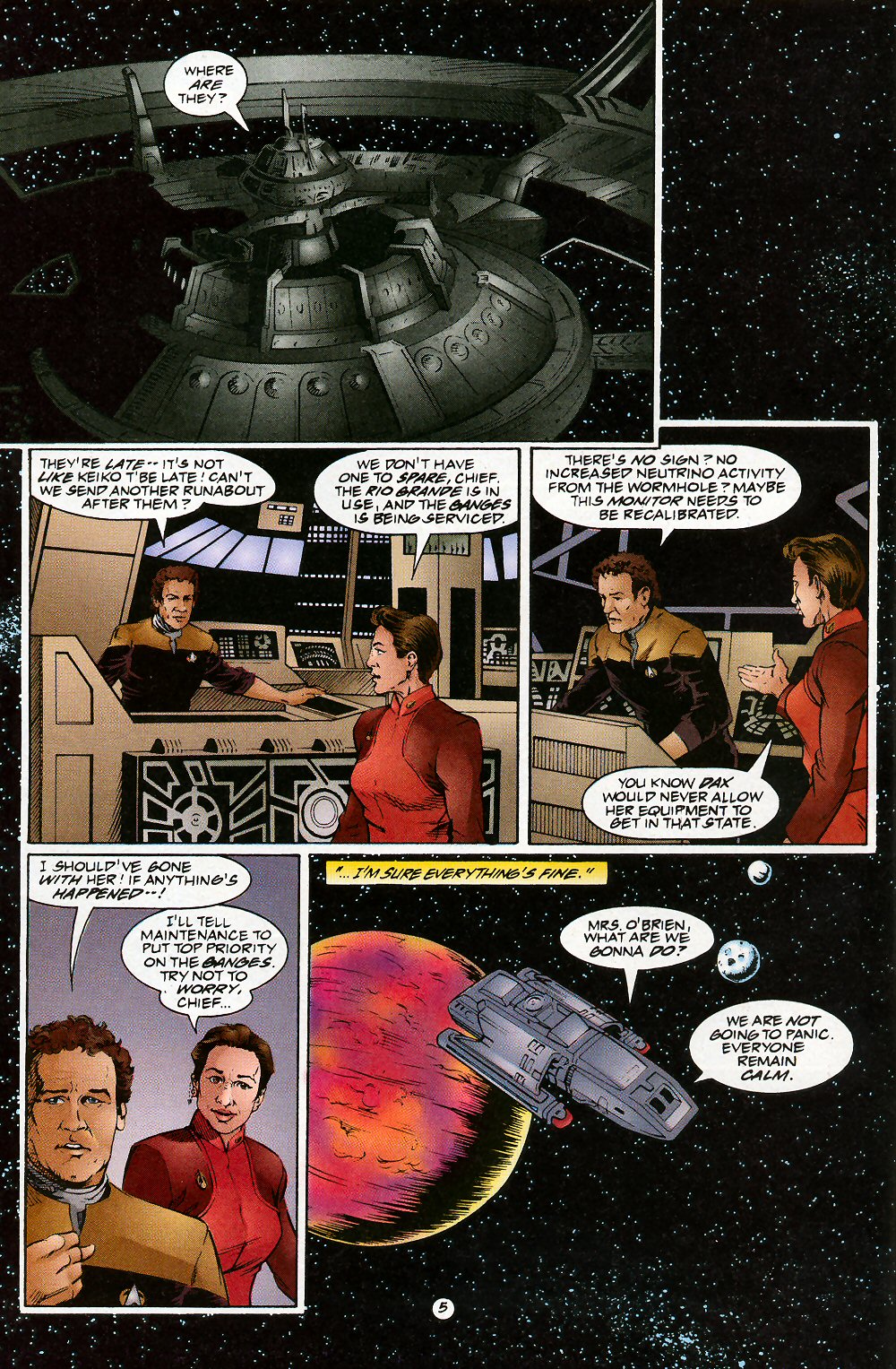 Read online Star Trek: Deep Space Nine (1993) comic -  Issue #6 - 8