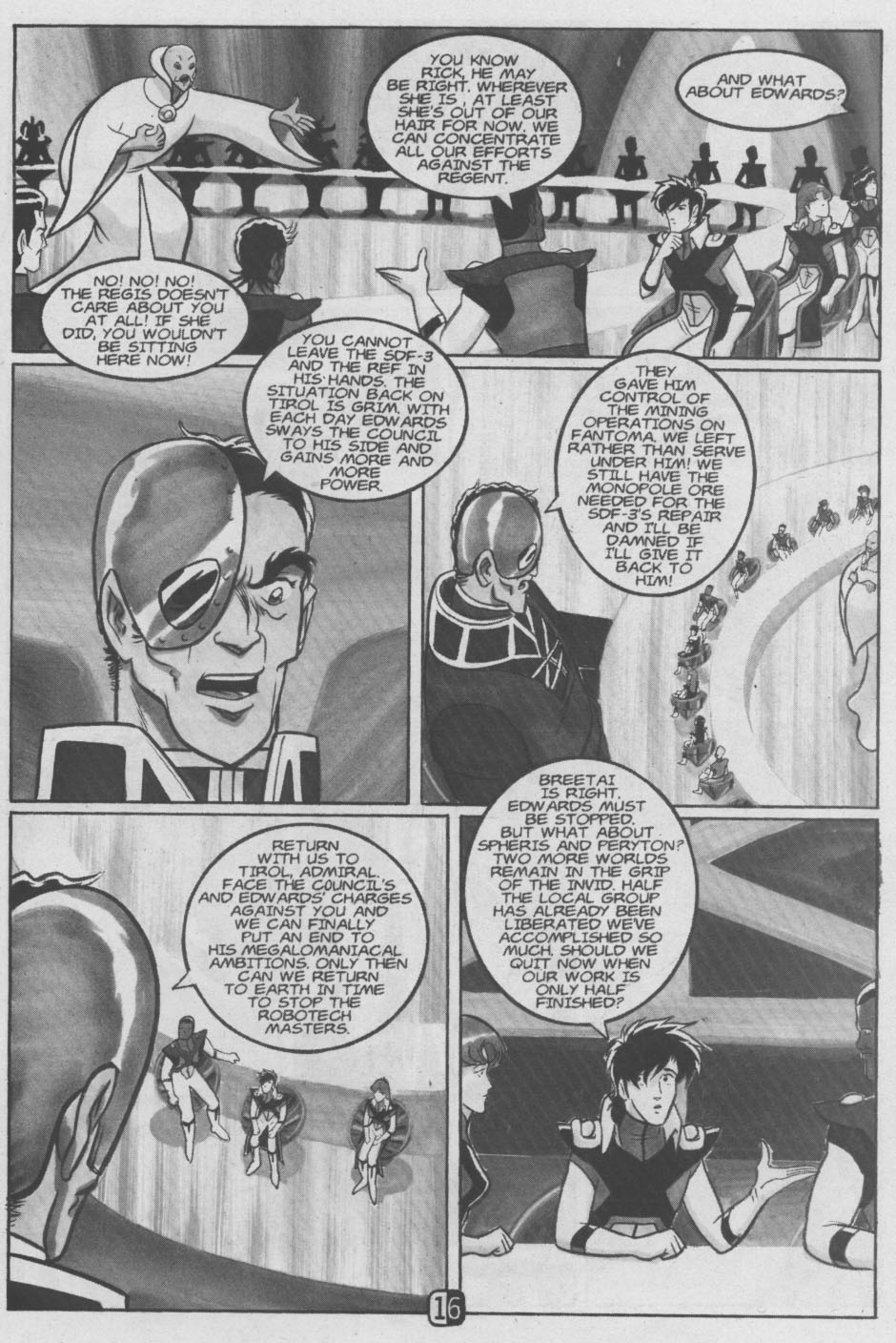 Read online Robotech II: The Sentinels comic -  Issue #8 - 20