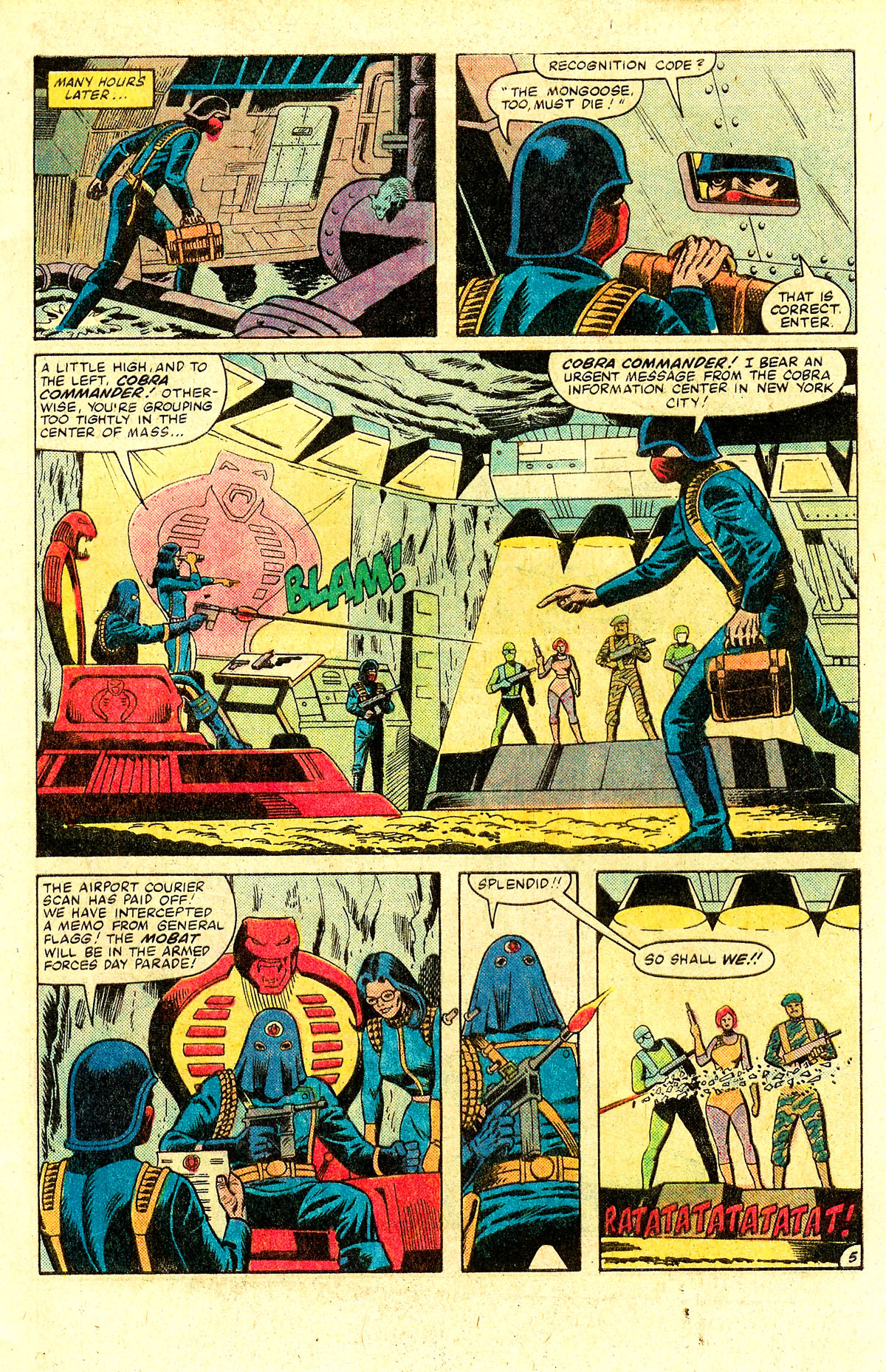 Read online G.I. Joe: A Real American Hero comic -  Issue #5 - 6