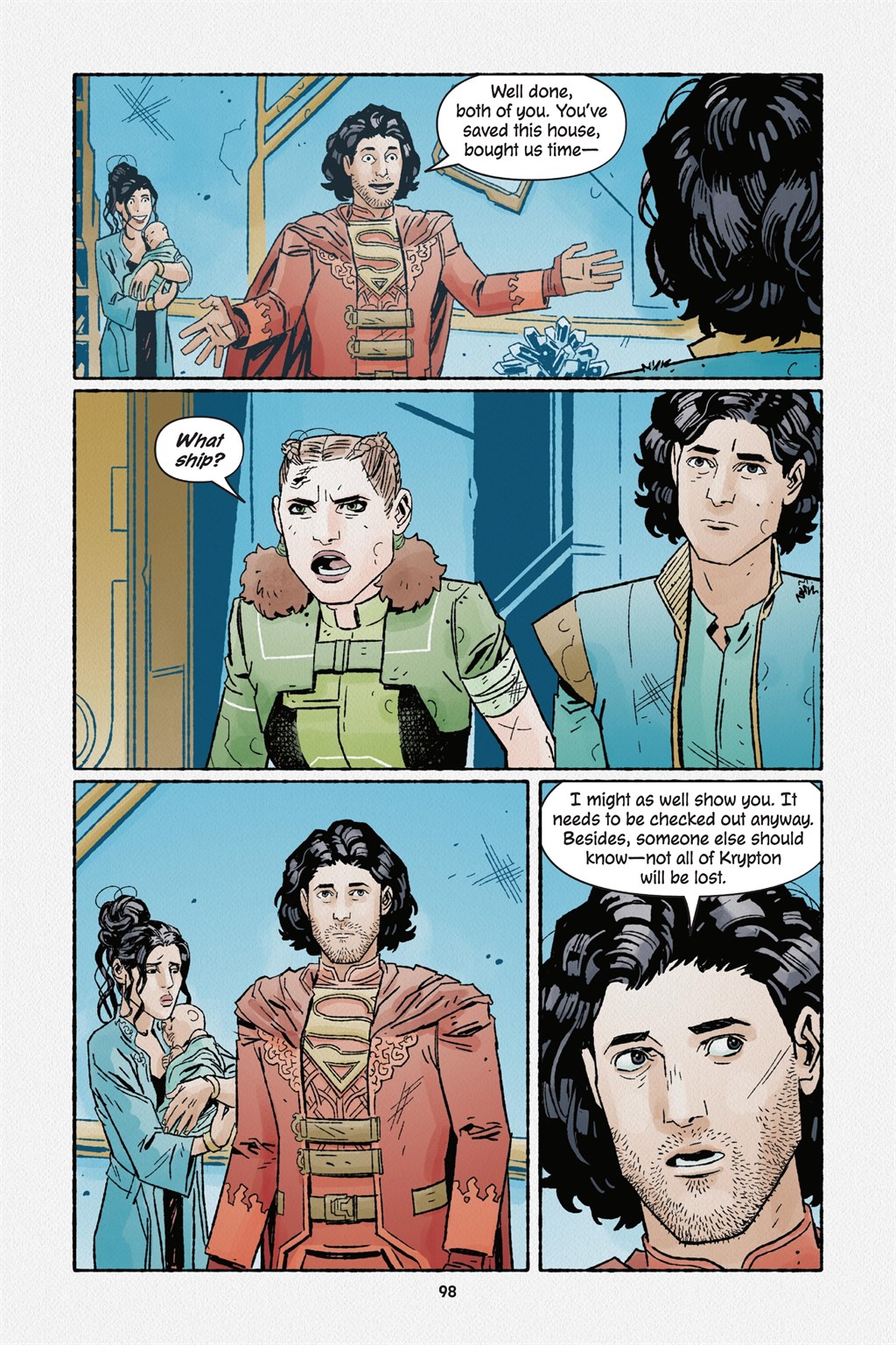 Read online House of El comic -  Issue # TPB 3 (Part 1) - 89