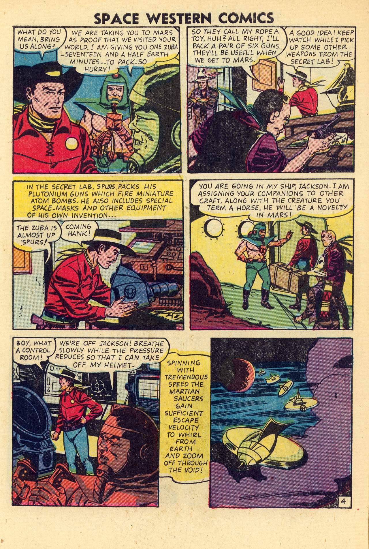 Read online Space Western Comics comic -  Issue #40 - 6