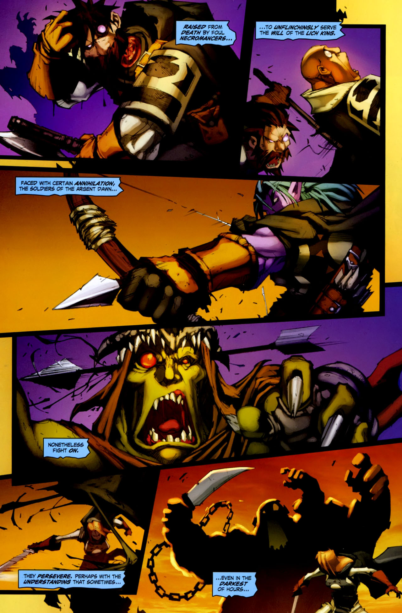 Read online World of Warcraft: Ashbringer comic -  Issue #4 - 22