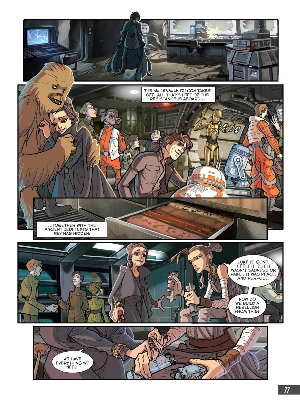 Star Wars: The Last Jedi Graphic Novel Adaptation issue TPB - Page 79