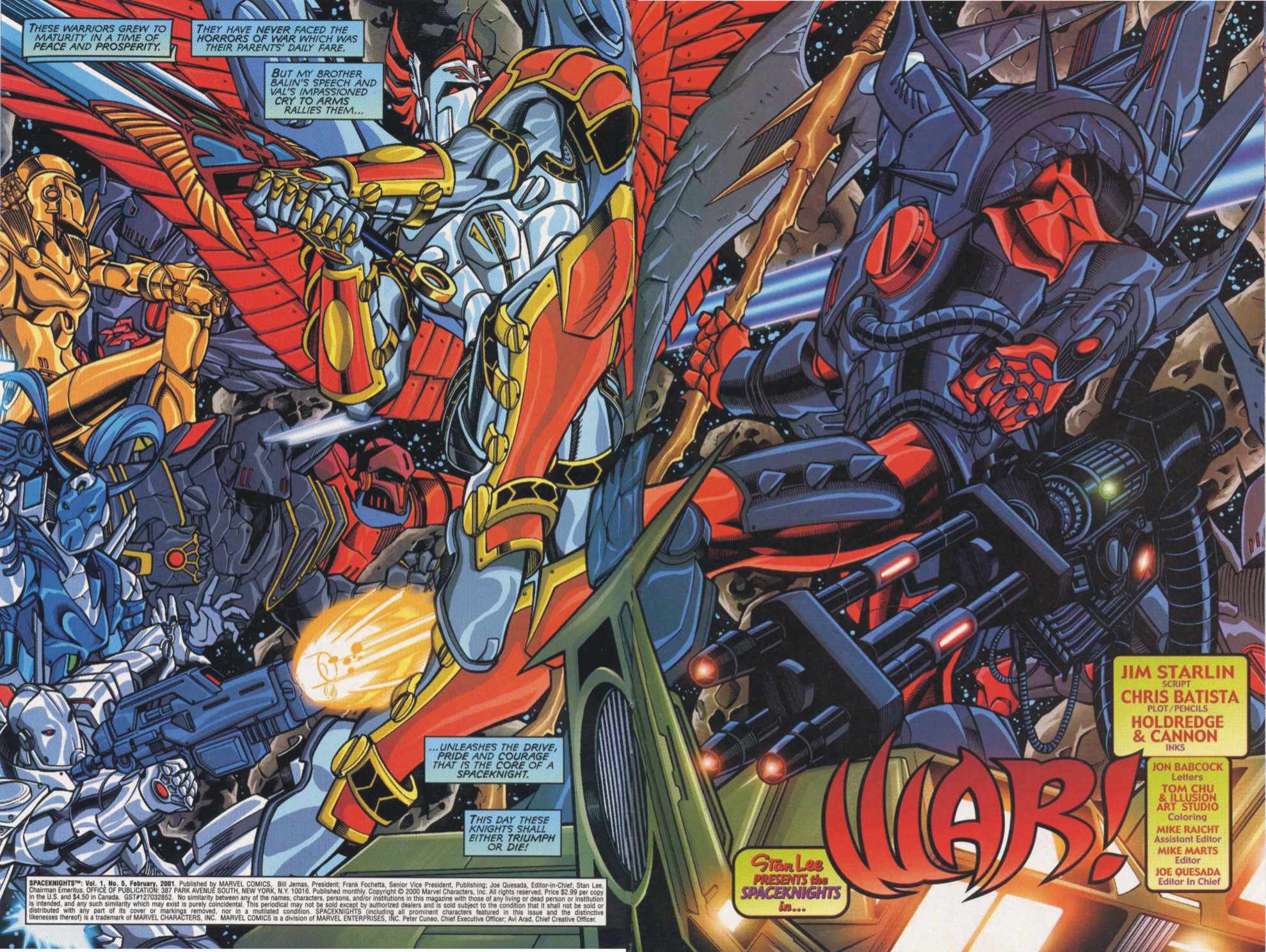 Read online Spaceknights (2000) comic -  Issue #5 - 3