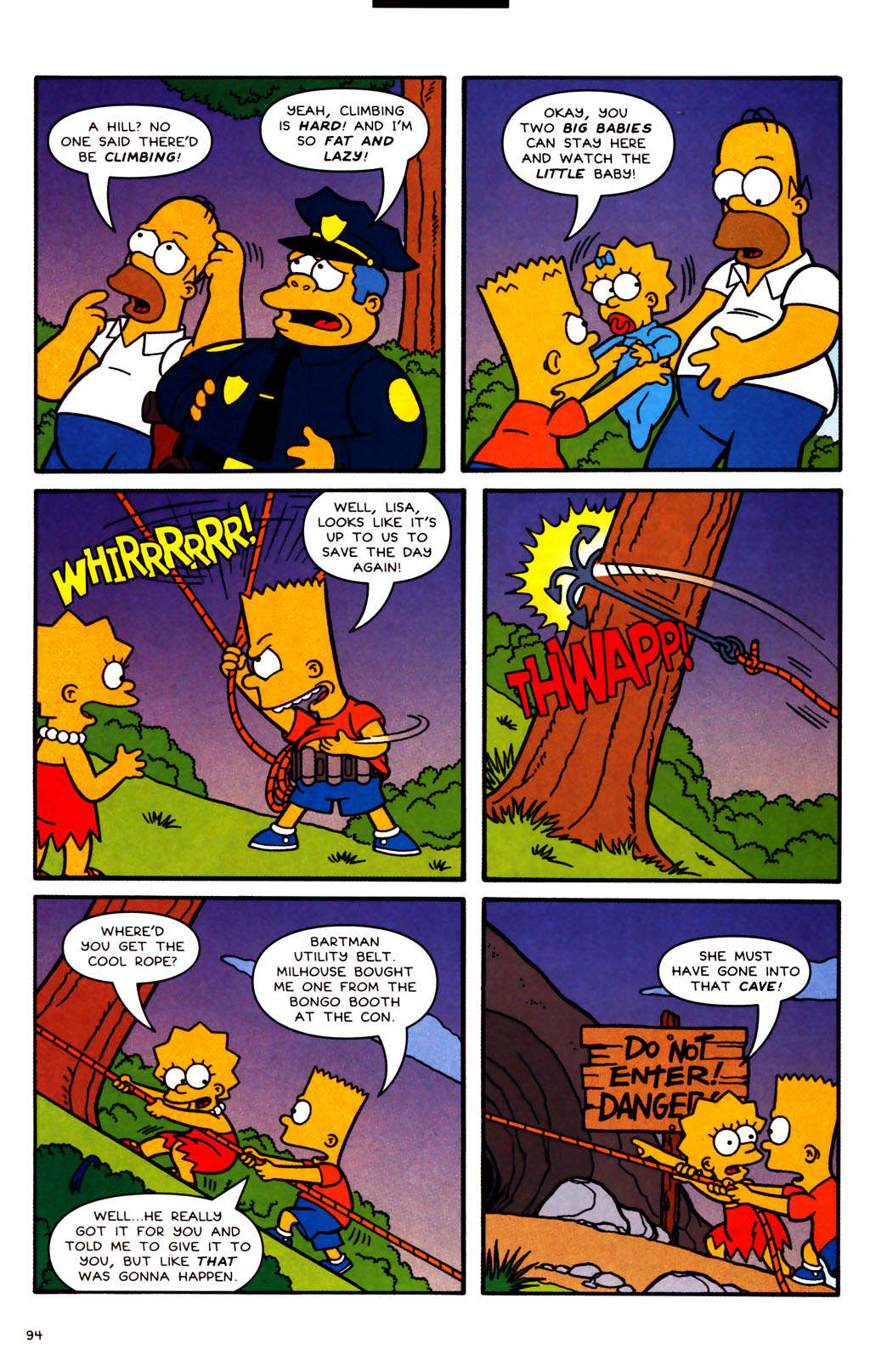 Read online Simpsons Comics comic -  Issue #100 - 94