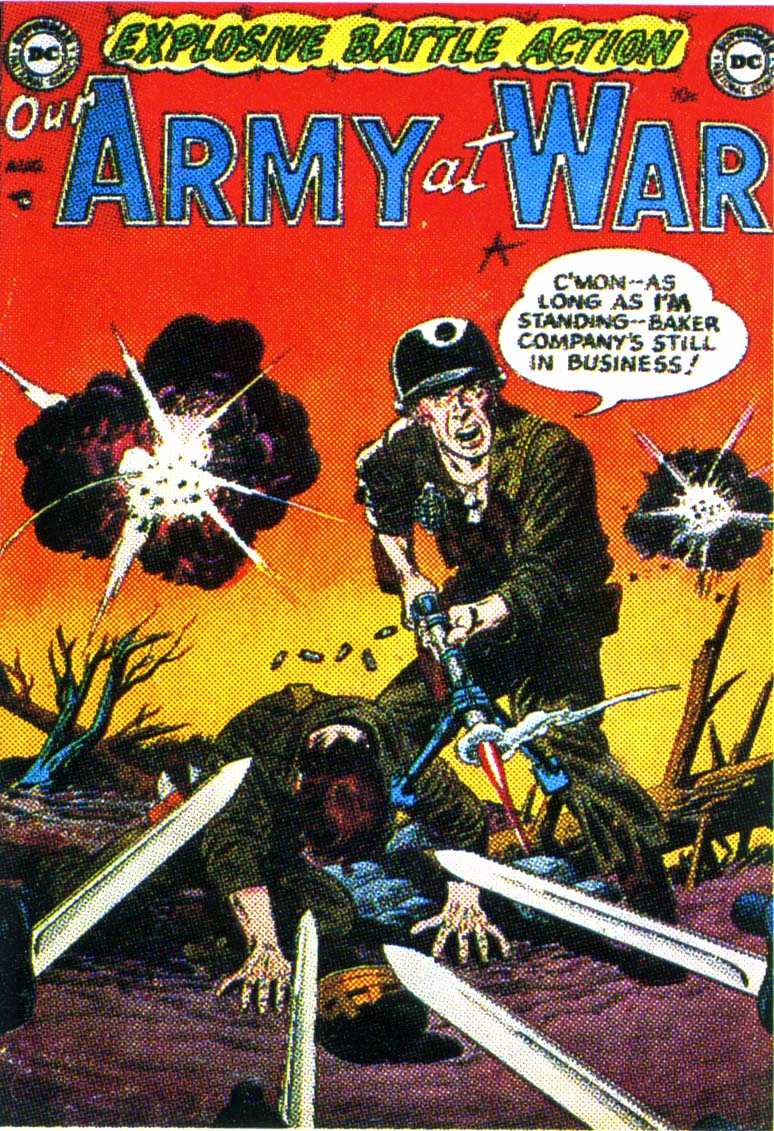 Read online Our Army at War (1952) comic -  Issue #1 - 1