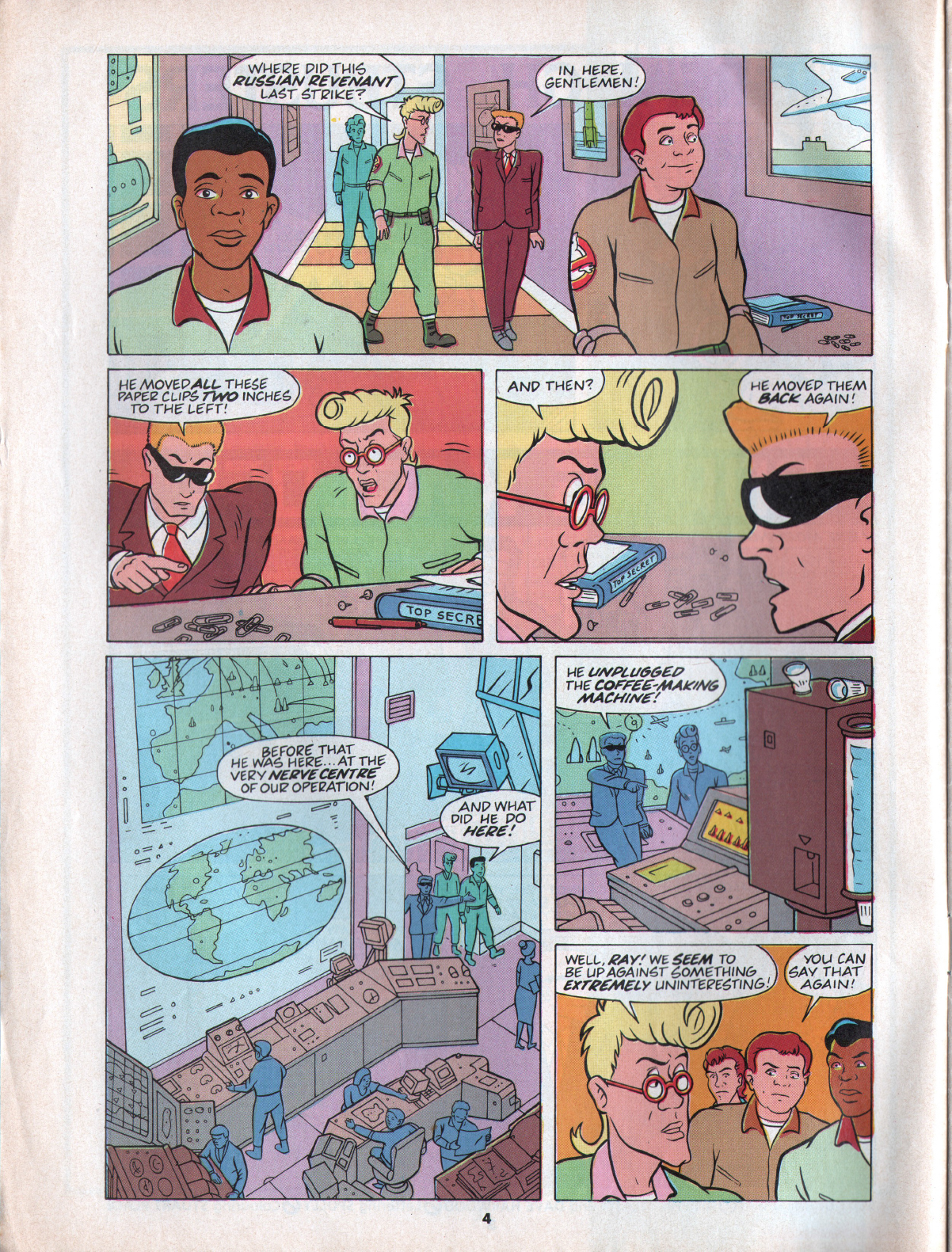 Read online The Real Ghostbusters comic -  Issue #79 - 4