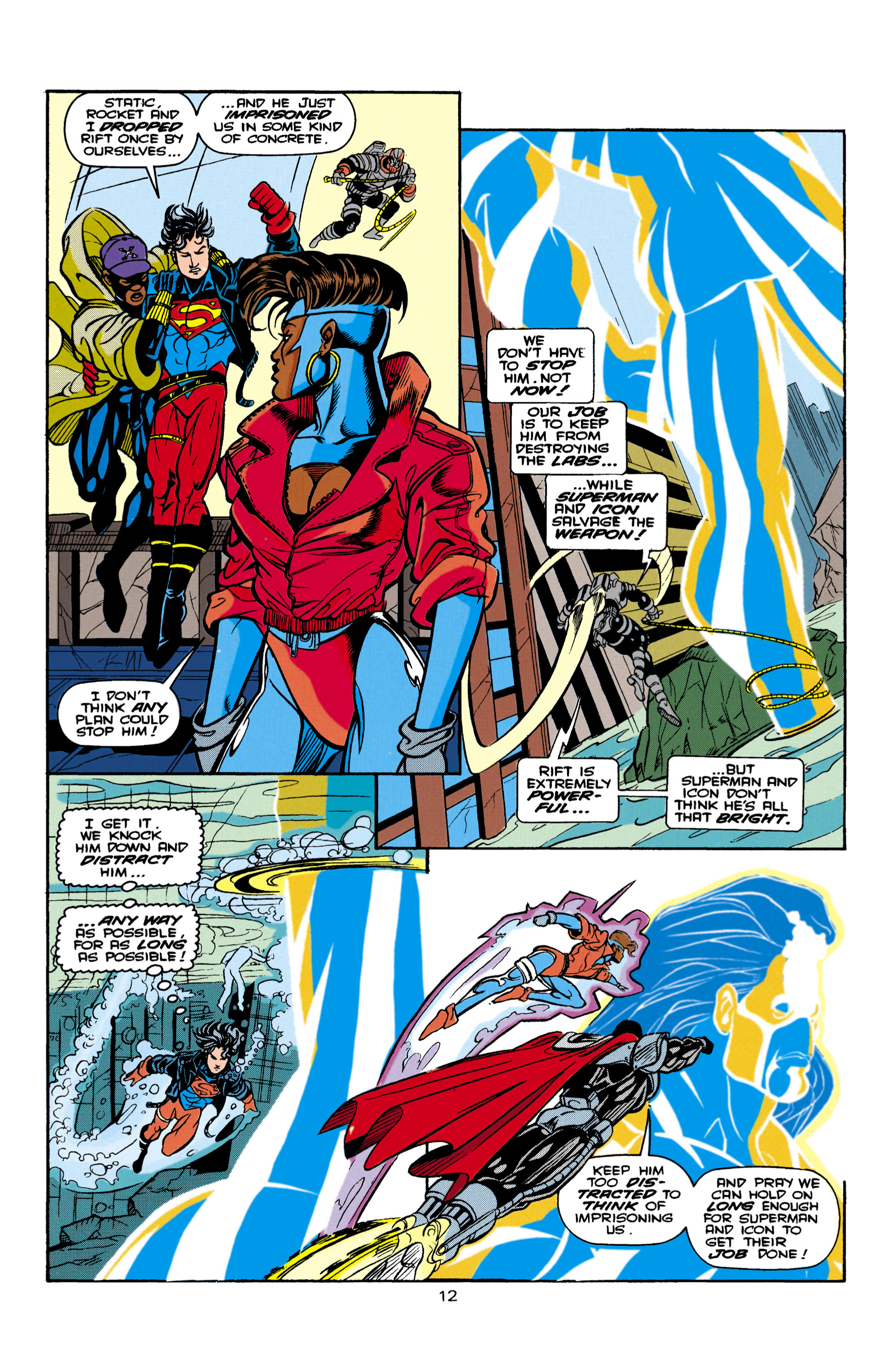 Read online Steel (1994) comic -  Issue #7 - 11