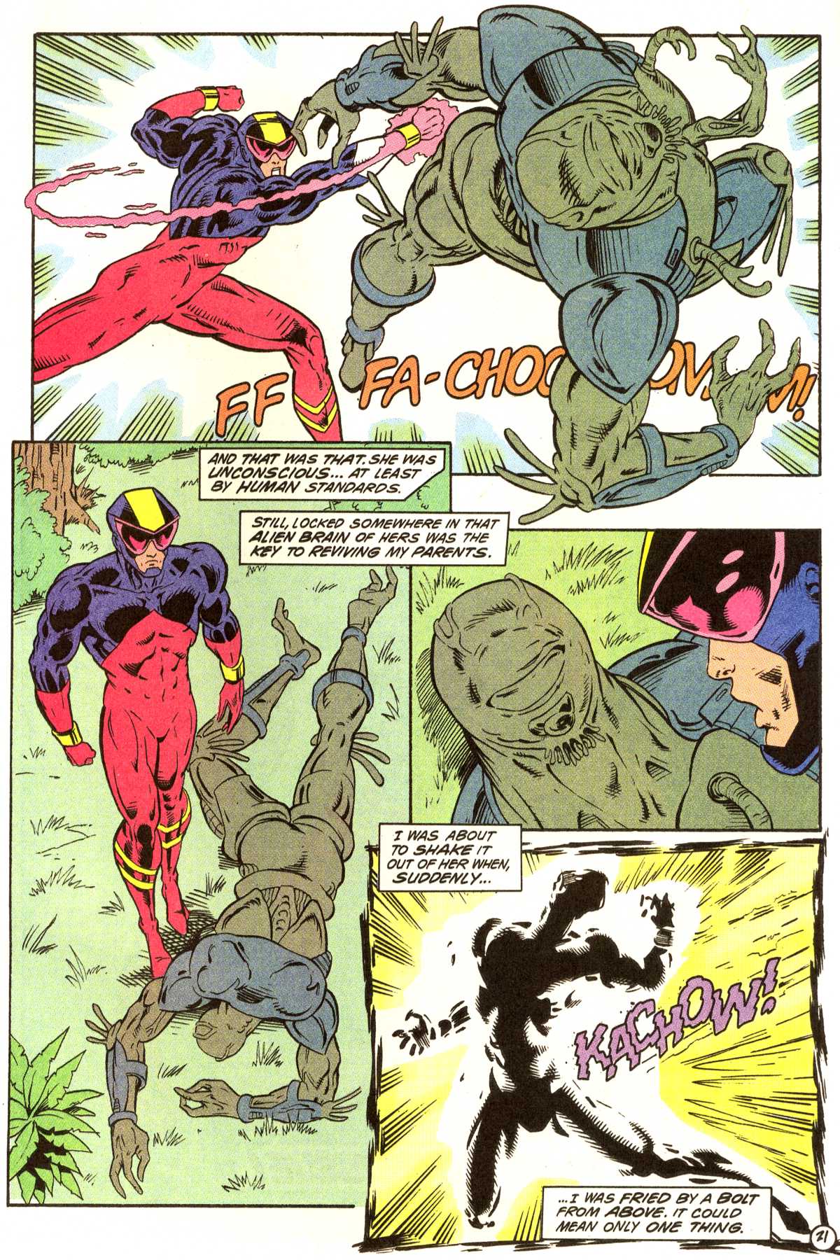 Read online The Comet comic -  Issue #15 - 21