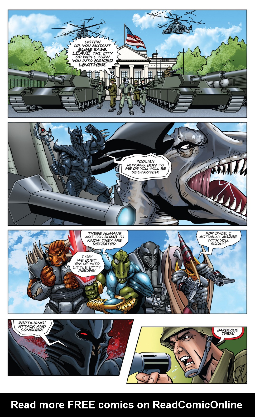 Read online Jurassic StrikeForce 5 comic -  Issue # _TPB - 124