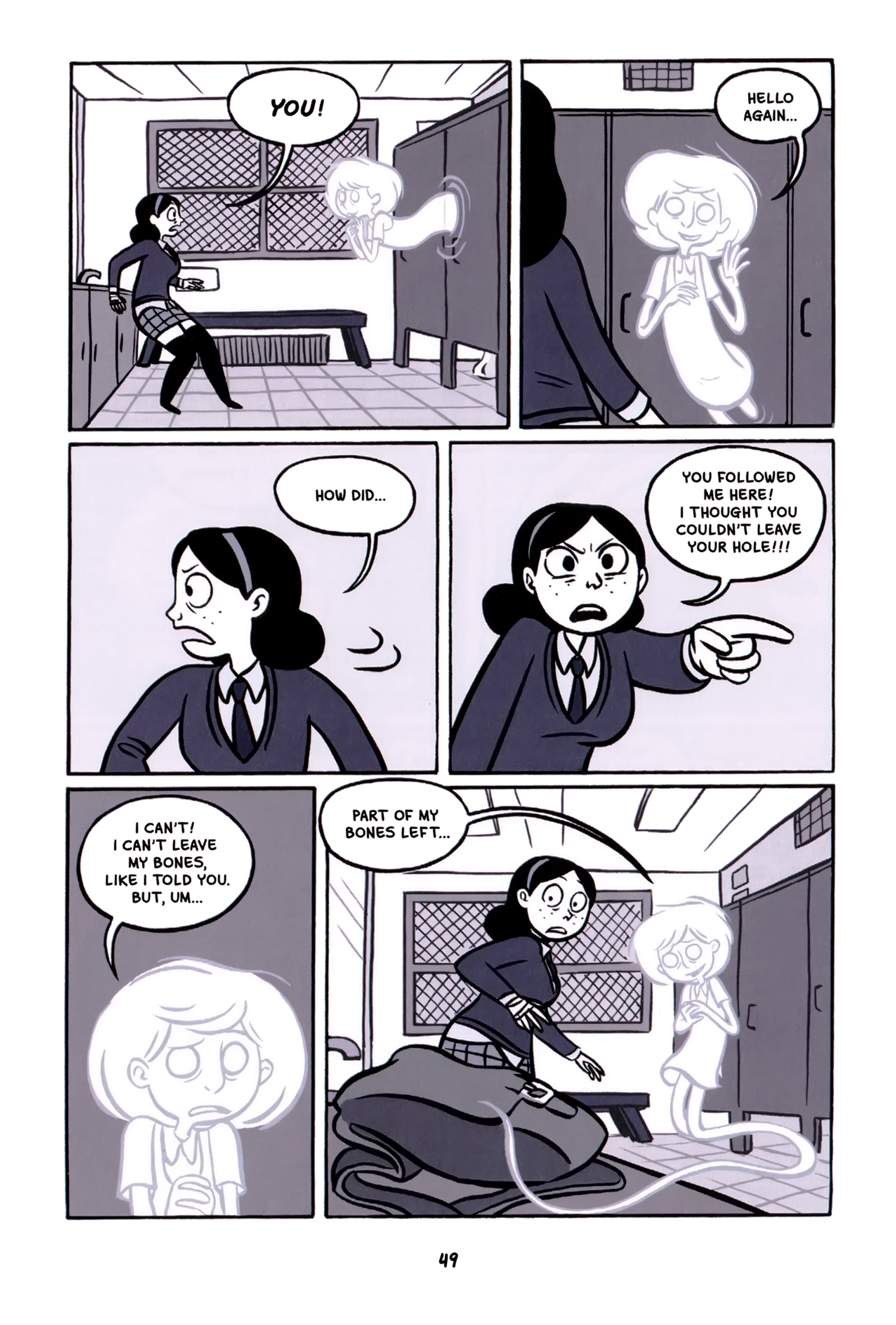 Read online Anya's Ghost comic -  Issue #1 - 50
