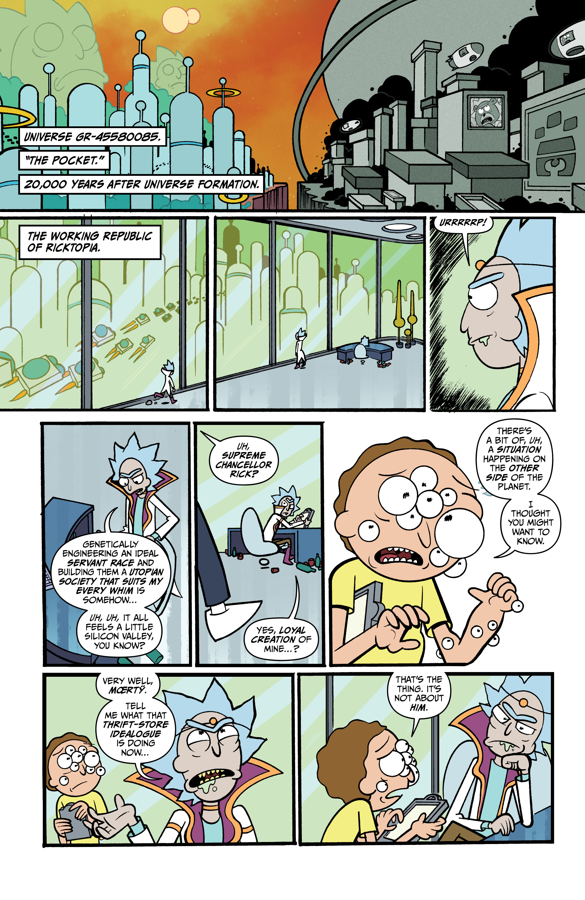 Read online Rick and Morty: Worlds Apart comic -  Issue #2 - 11
