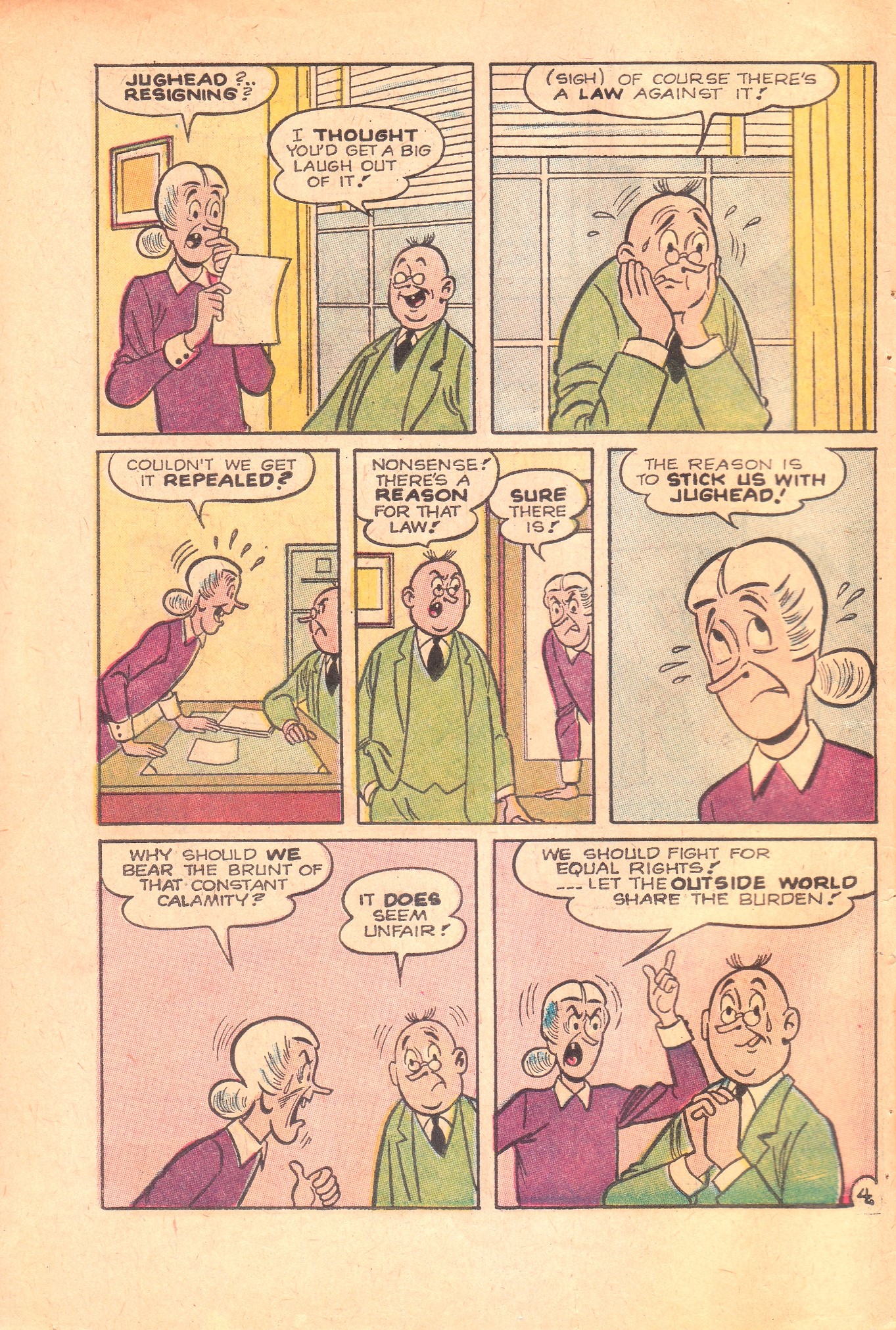 Read online Archie's Pal Jughead comic -  Issue #91 - 6