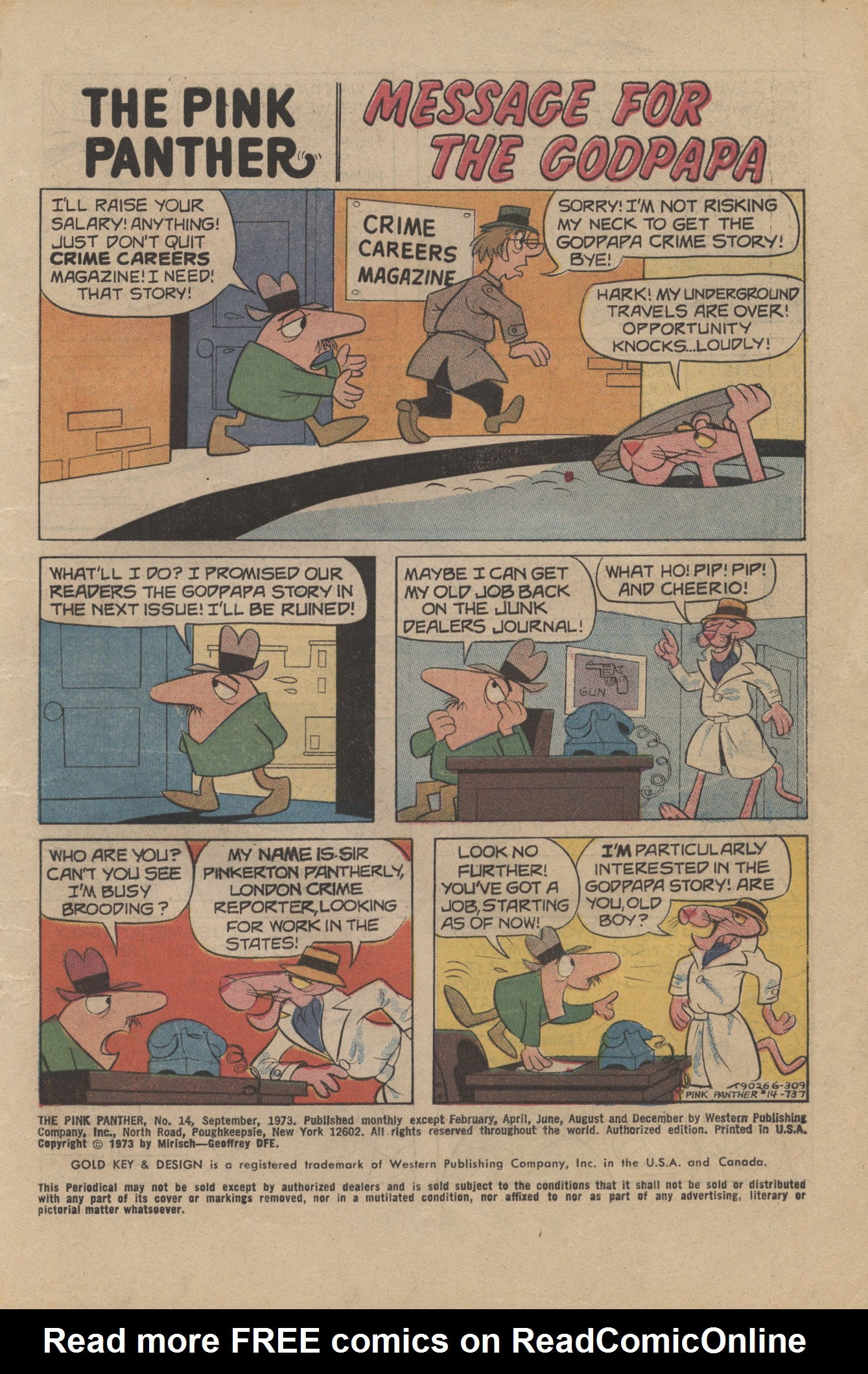 Read online The Pink Panther (1971) comic -  Issue #14 - 3