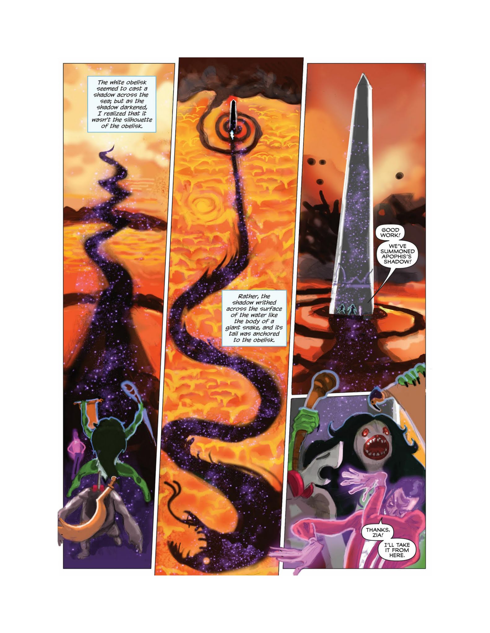 Read online The Kane Chronicles comic -  Issue # TPB 3 (Part 2) - 12