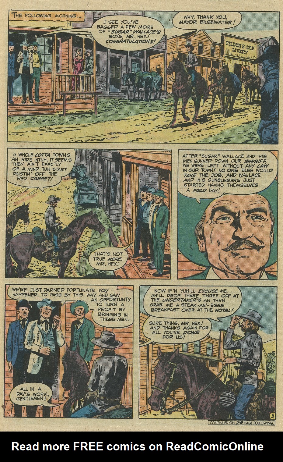 Read online Jonah Hex (1977) comic -  Issue #42 - 6
