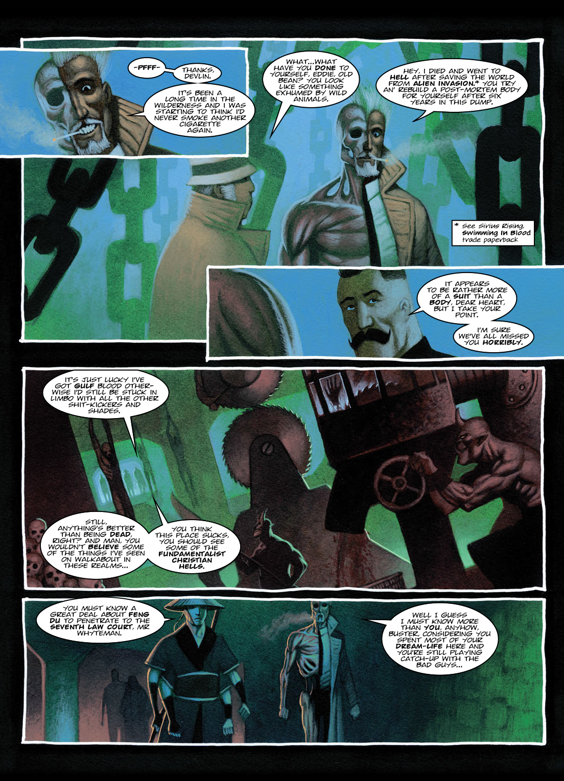 Read online Devlin Waugh comic -  Issue # TPB 2 - 157
