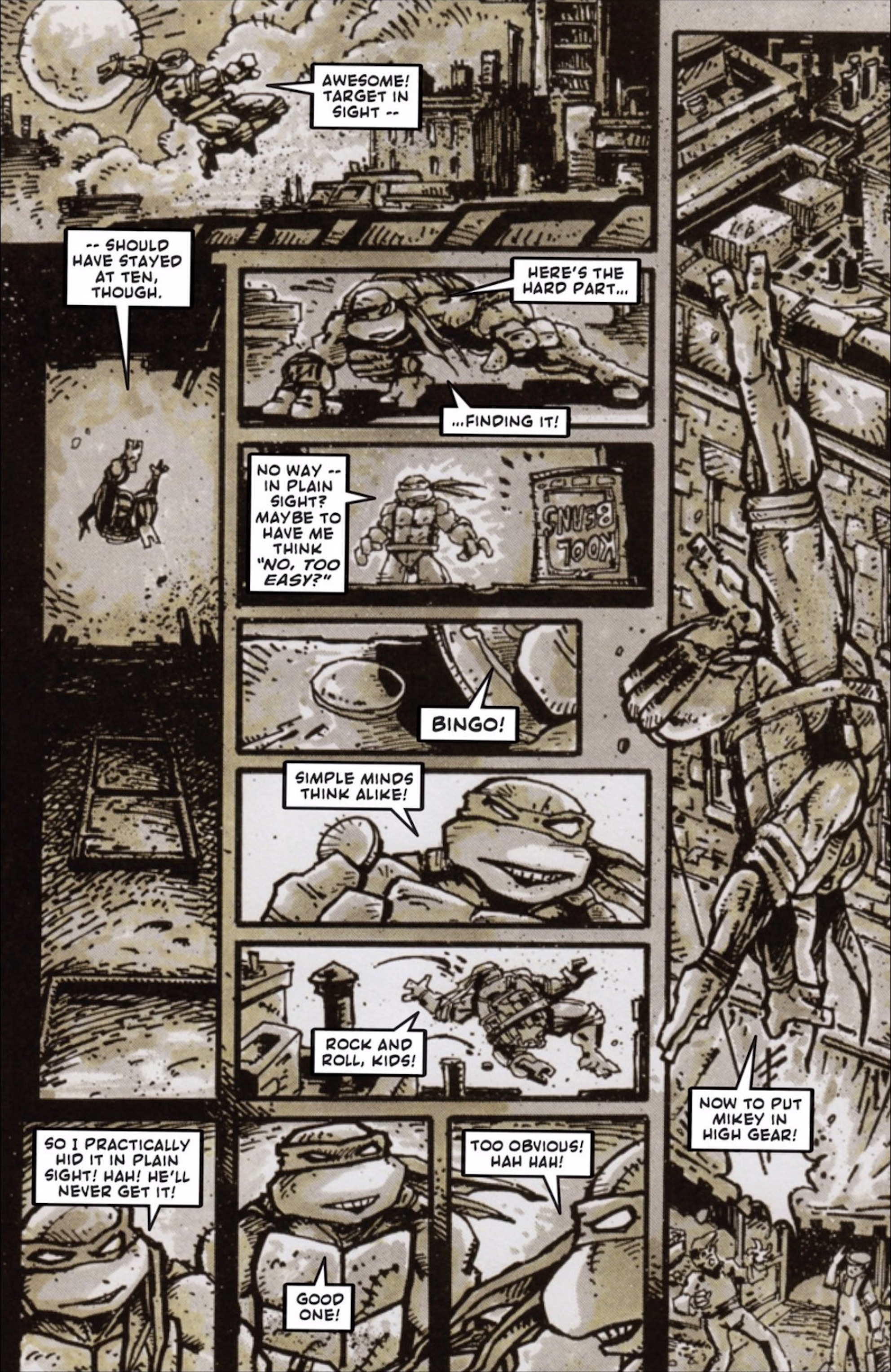 Read online Teenage Mutant Ninja Turtles 30th Anniversary Special comic -  Issue # Full - 17