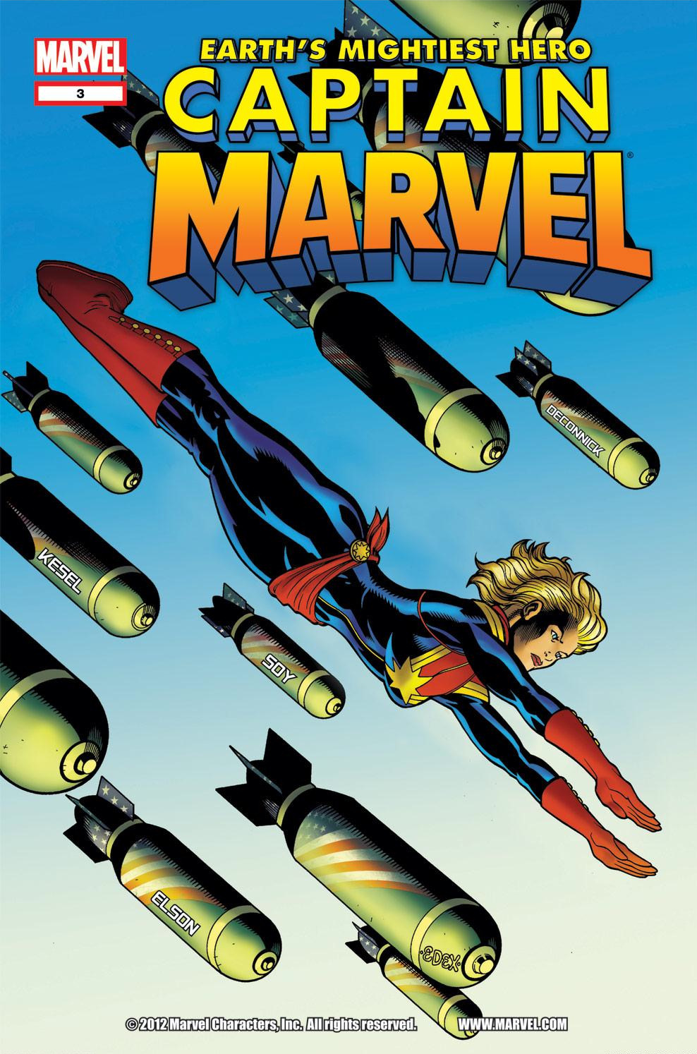 Read online Captain Marvel (2012) comic -  Issue #3 - 1