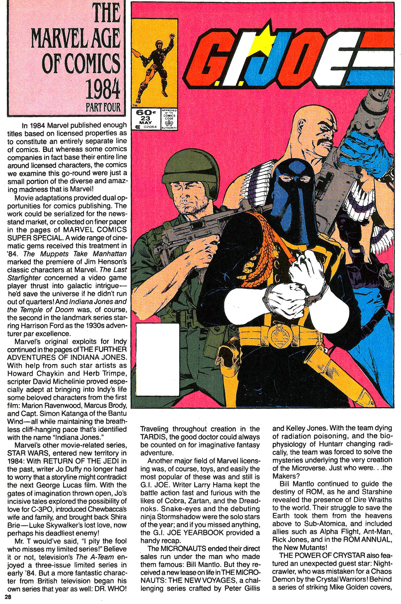 Read online Marvel Age comic -  Issue #104 - 29