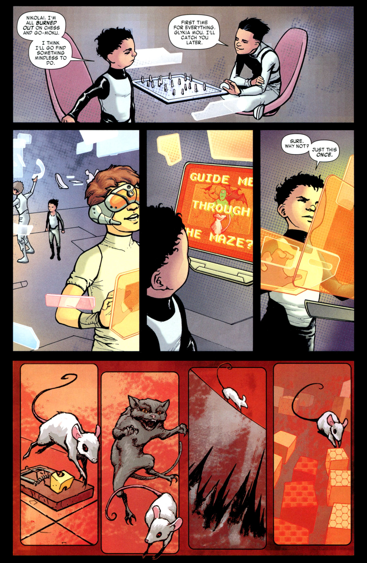 Read online Ender's Shadow: Command School comic -  Issue #1 - 24