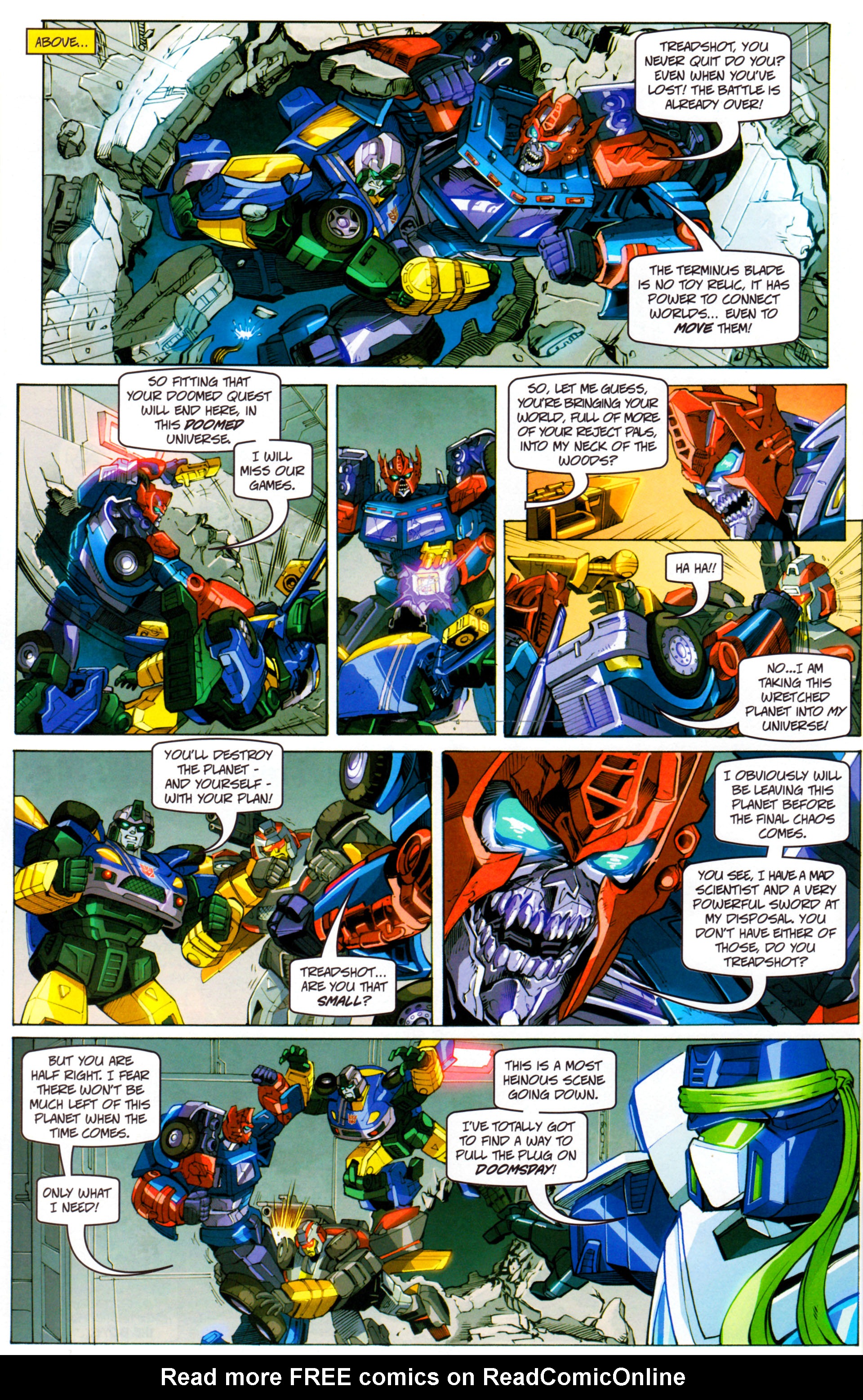 Read online Transformers: Timelines comic -  Issue #7 - 26