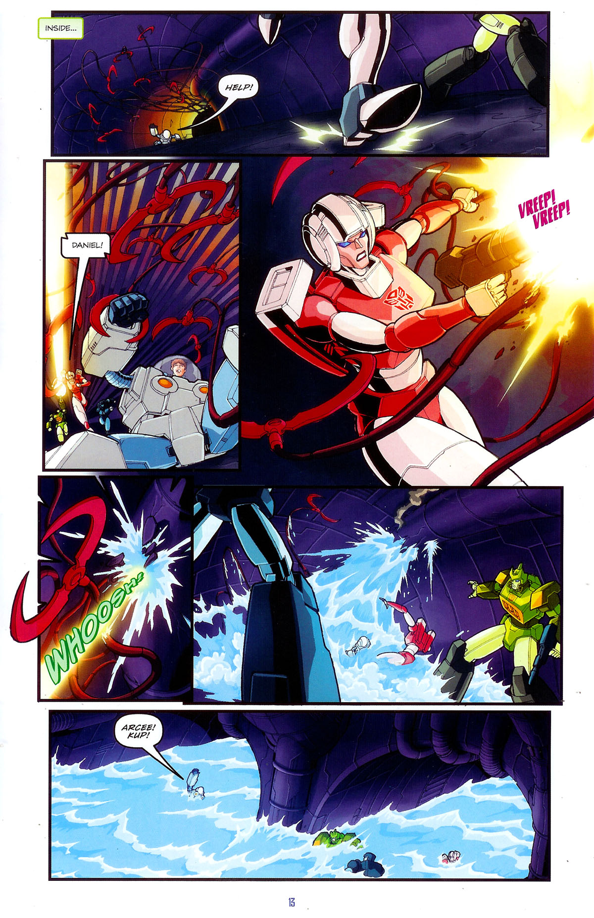 Read online The Transformers: The Animated Movie comic -  Issue #4 - 15