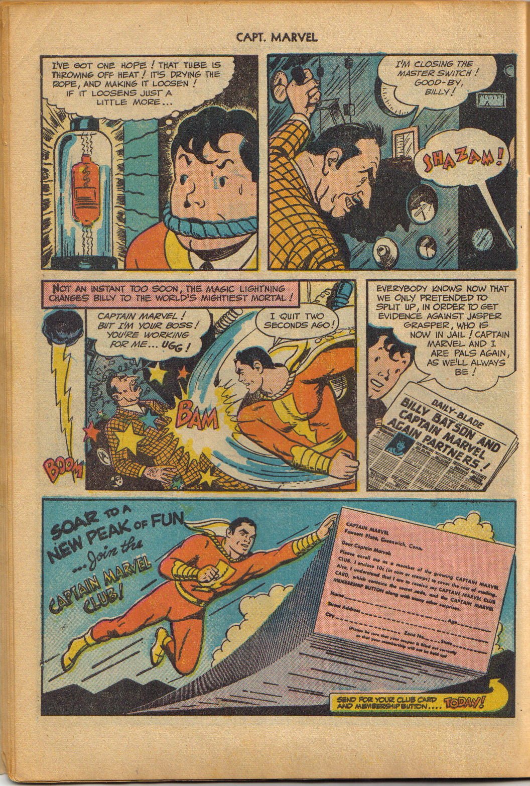 Read online Captain Marvel Adventures comic -  Issue #83 - 22
